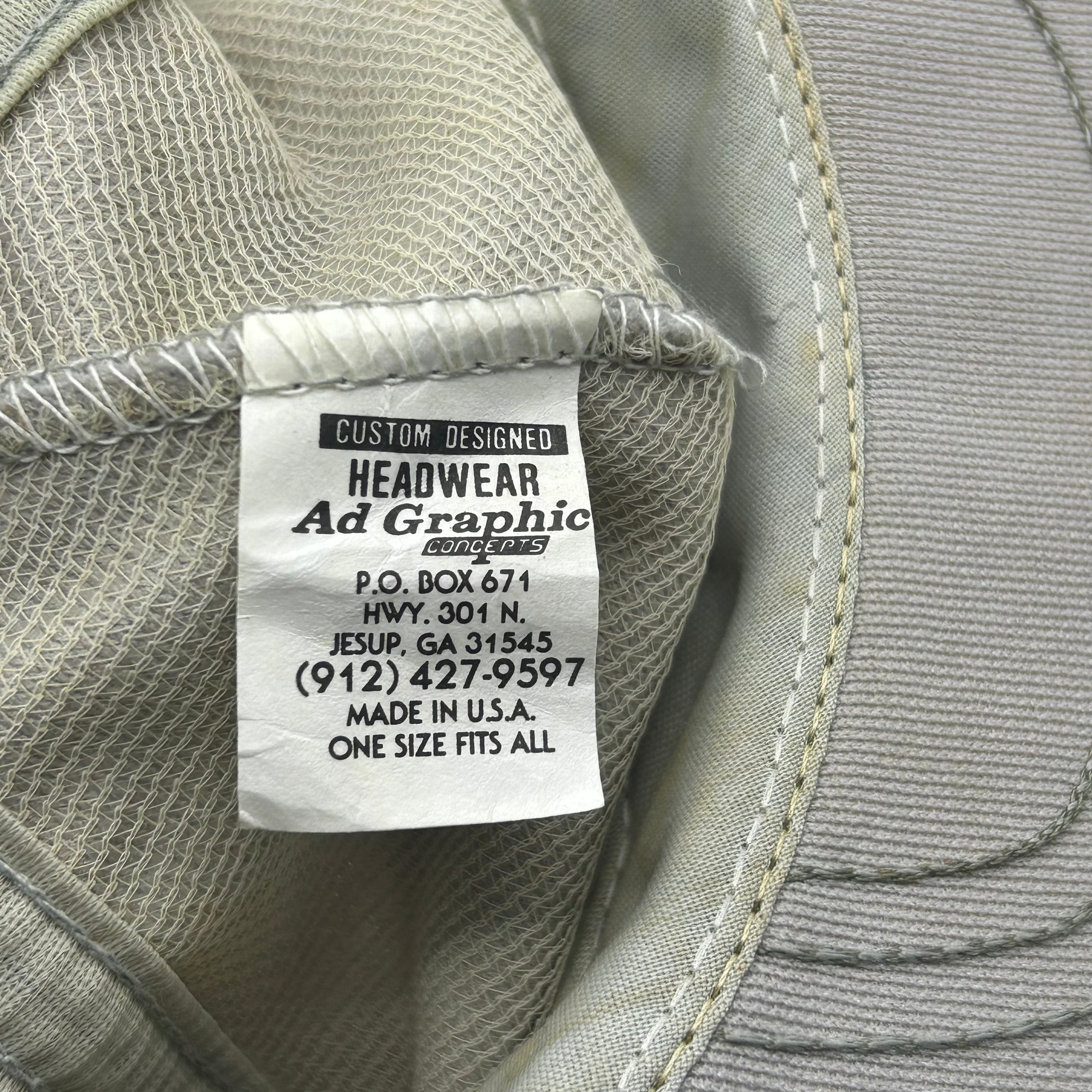 Vintage AT&T Mobile 3 Stripe Grey Trucker Snapback Hat