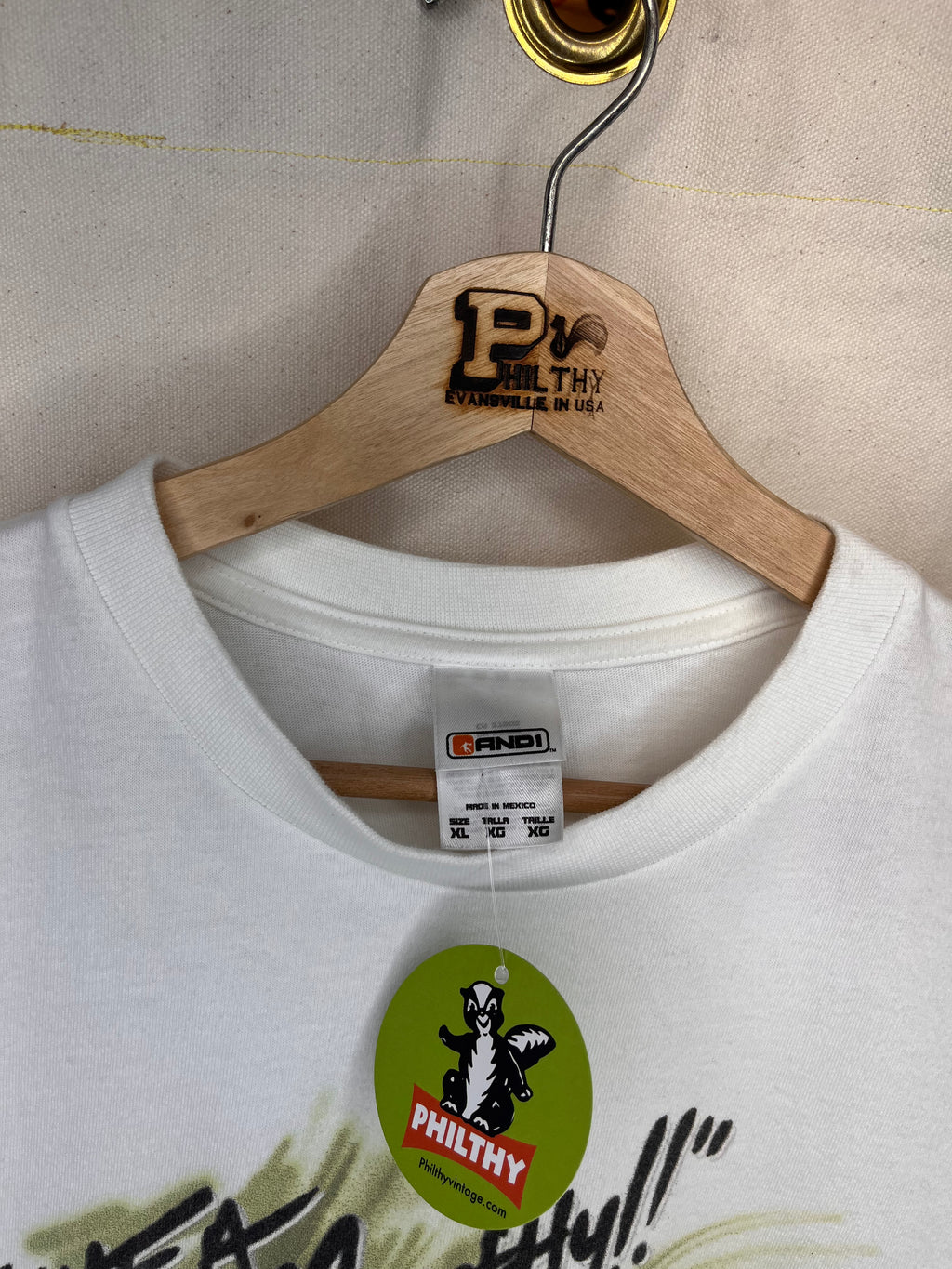 Vintage And 1 Y2K Like a Slow Jam I'm Killin' You Softly White Basketball T-Shirt: XL