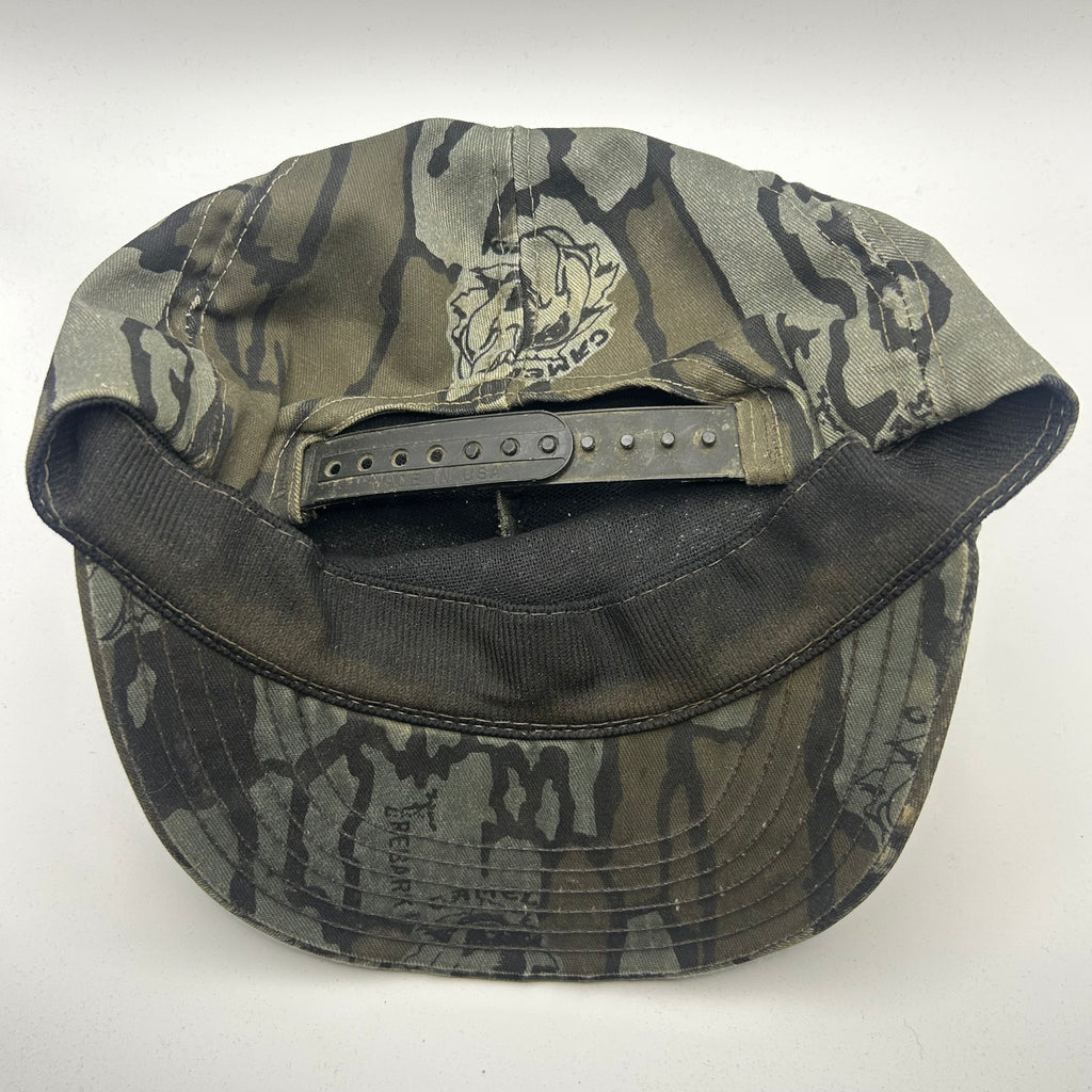 Vintage Tree Bark Camo Camel Cigarettes Promo Snapback Hat