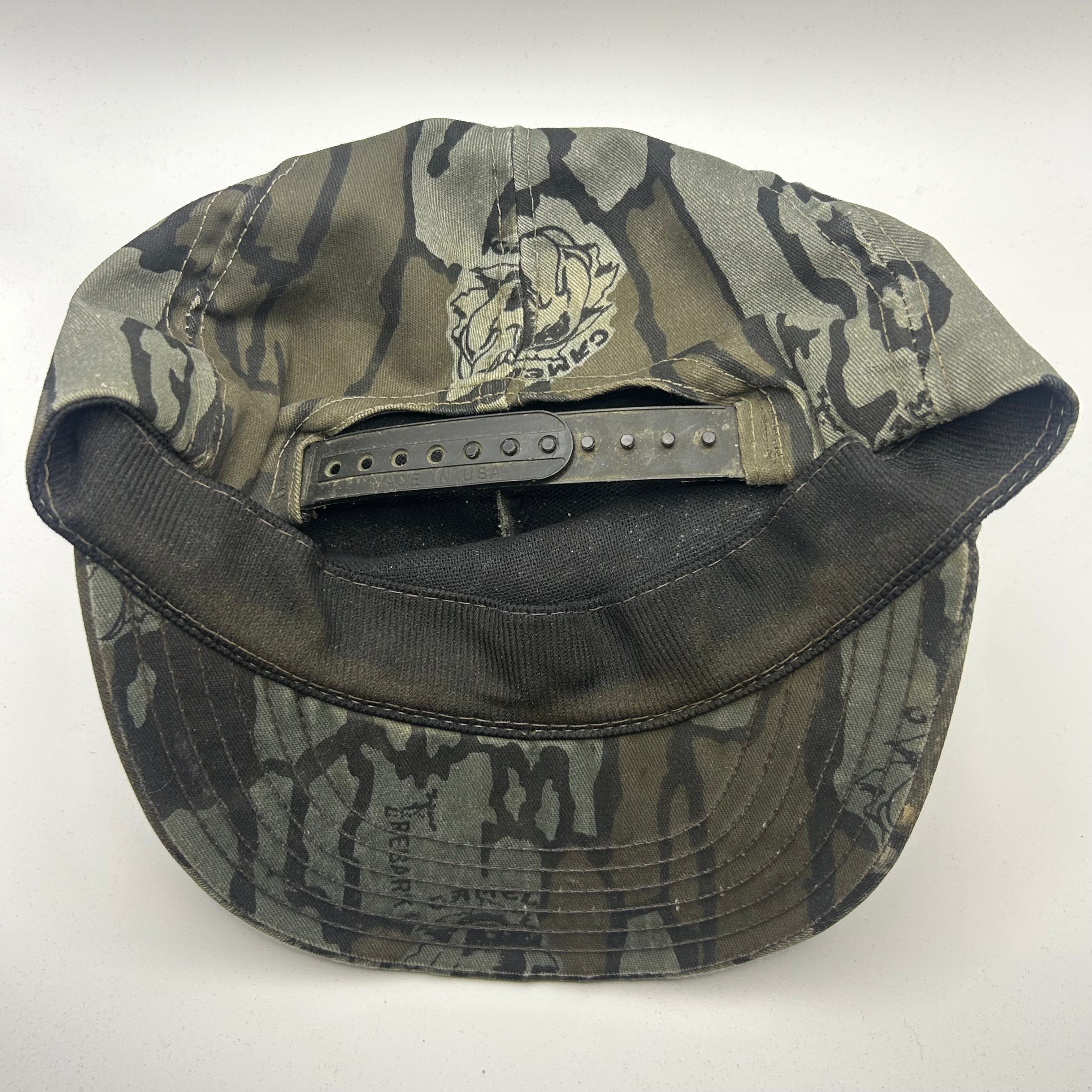 Vintage Tree Bark Camo Camel Cigarettes Promo Snapback Hat
