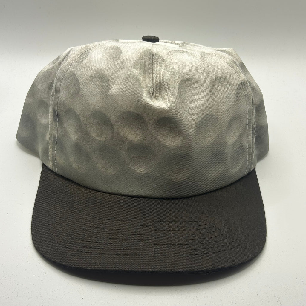 Vintage Golf Ball Dimple All Over Print Blank Snapback Hat