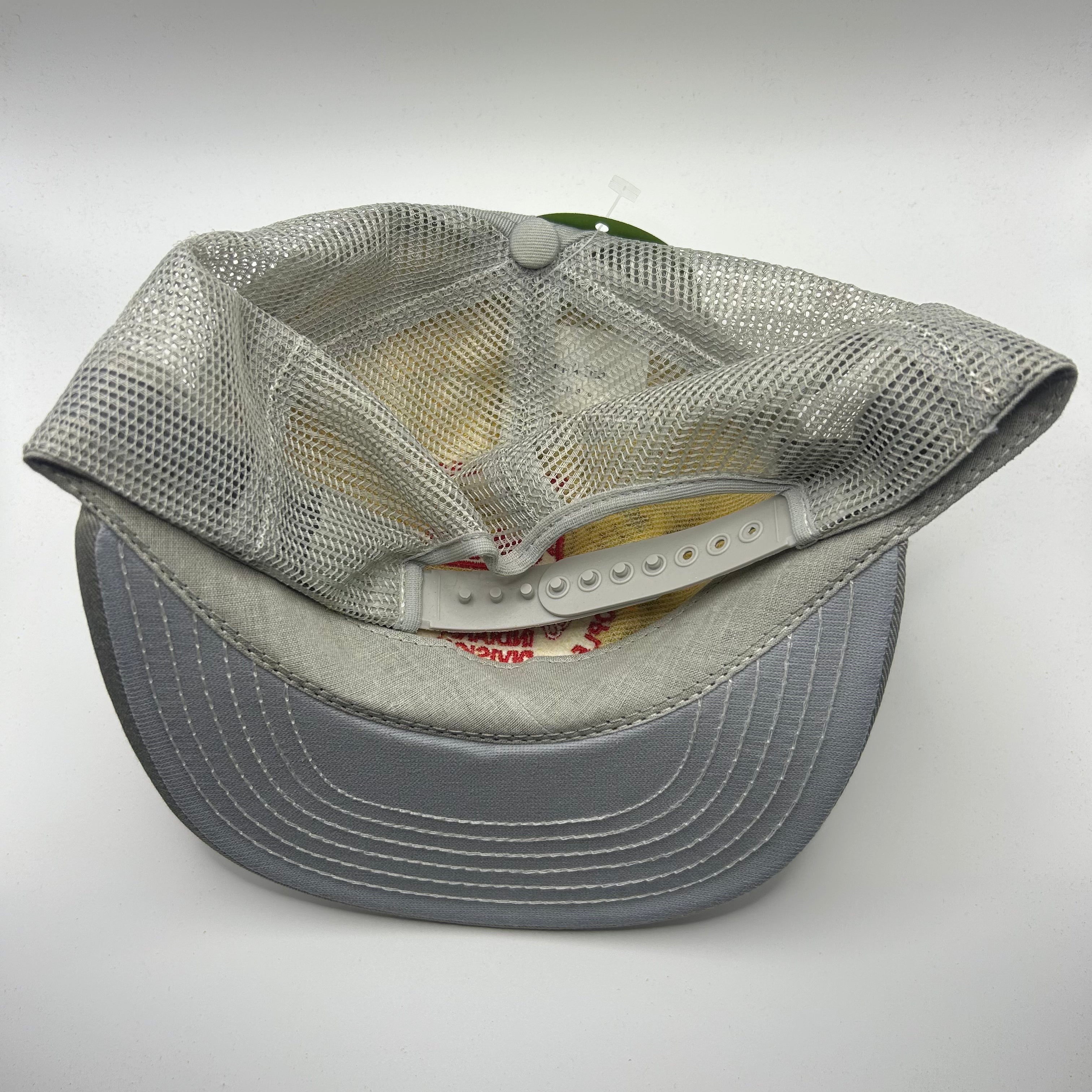 Vintage Peabody Coal Company 1986 Key Grey Mesh Trucker Snapback Hat