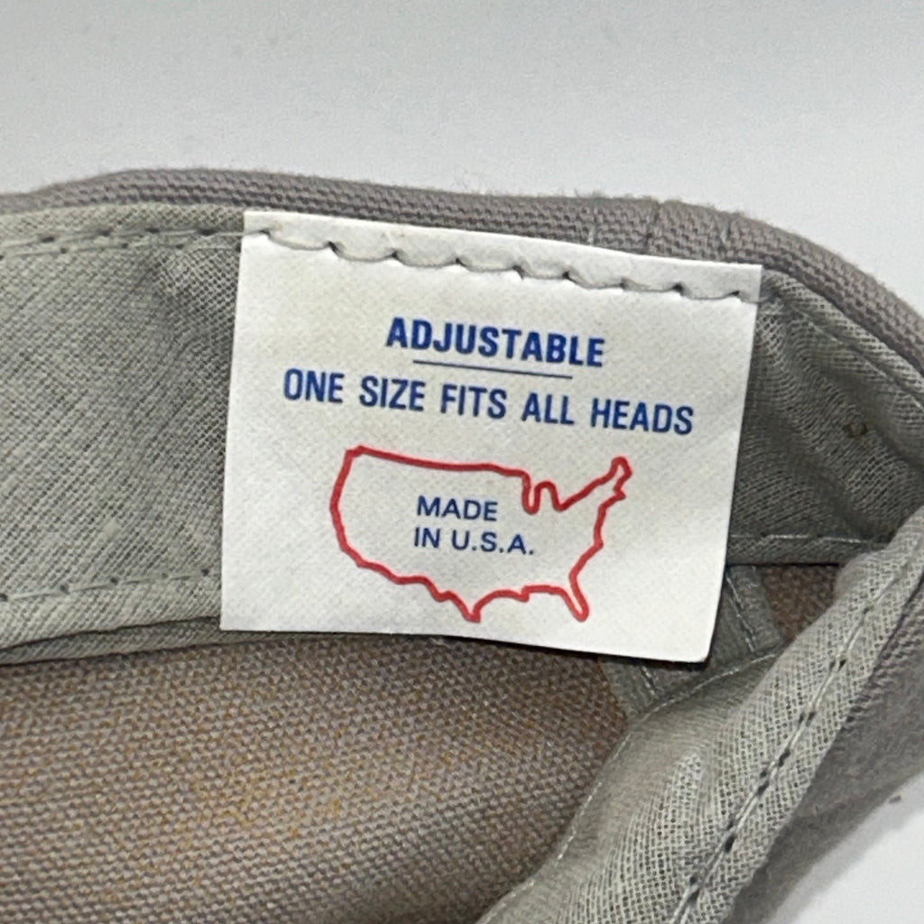 Vintage General Electric GE Grey Patch Snapback Hat