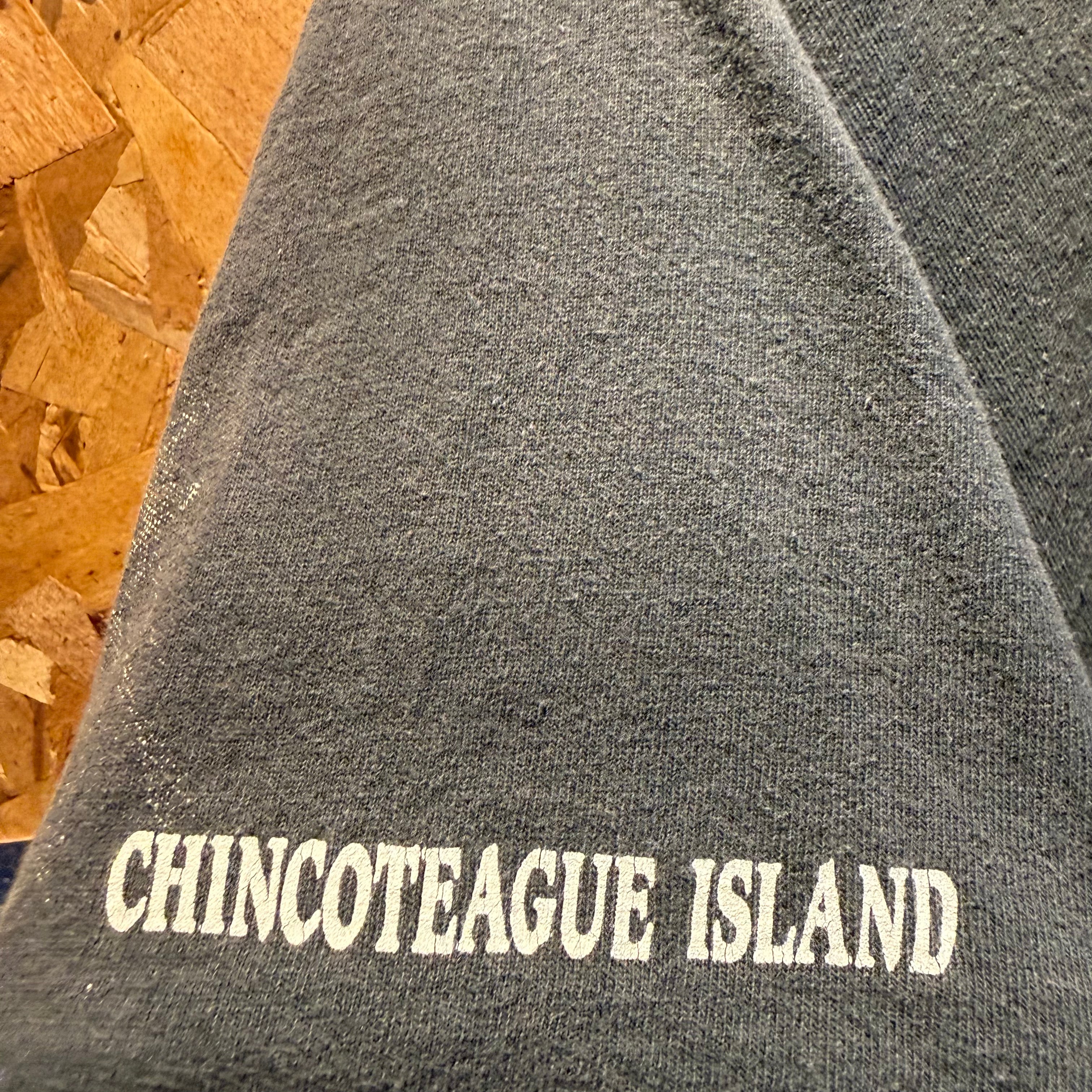 Vintage CMJ Chincoteague Island Horse All-Over Graphic T-Shirt: XL