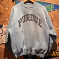 VTG Purdue University Sweatshirt: L