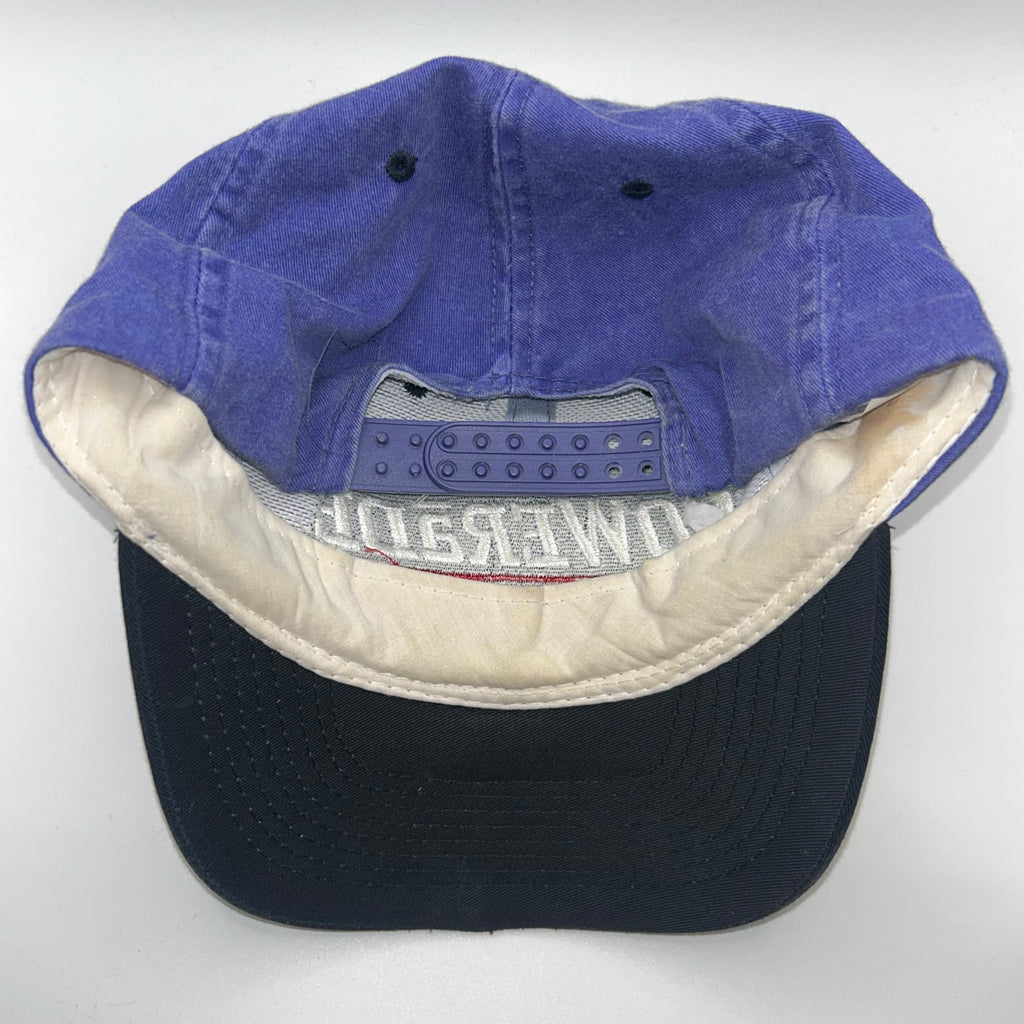 Vintage Powerade Drink Promo Blue Black Snapback hat