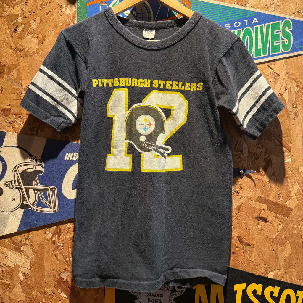 Vintage 90s Single-Stitch NFL Pittsburgh Steelers T-Shirt: M