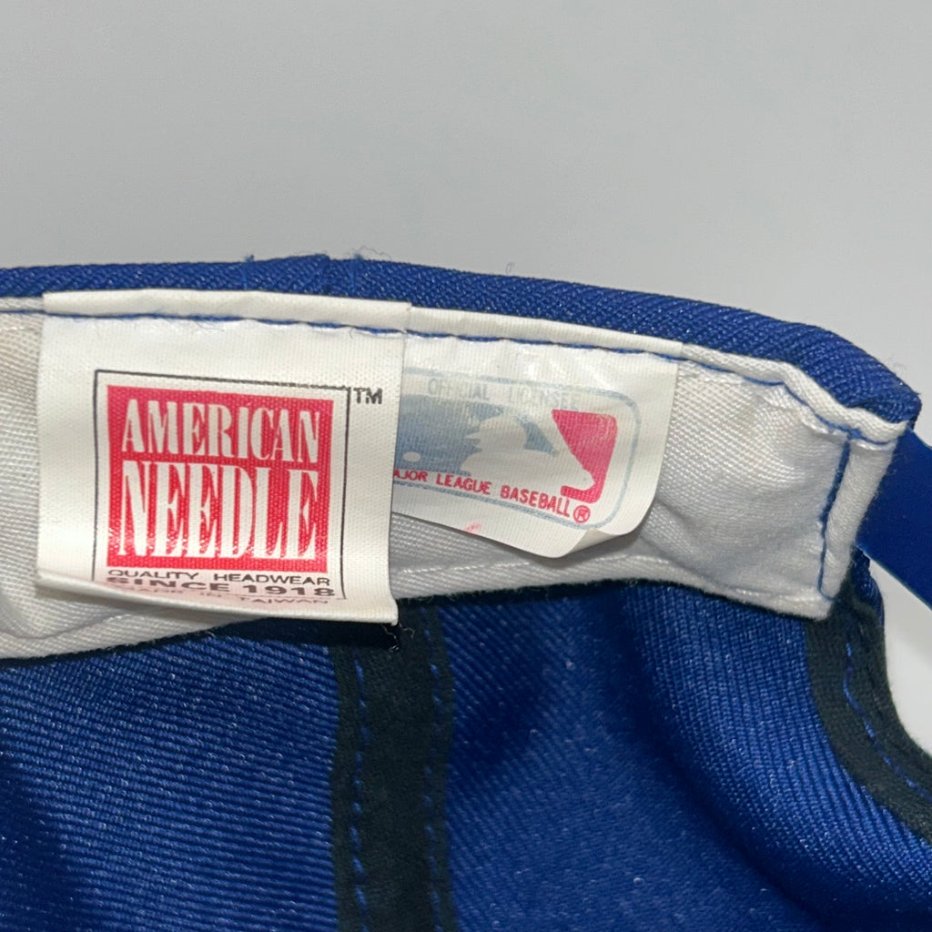 Vintage New York Mets MLB Blue American Needle Snapback Hat