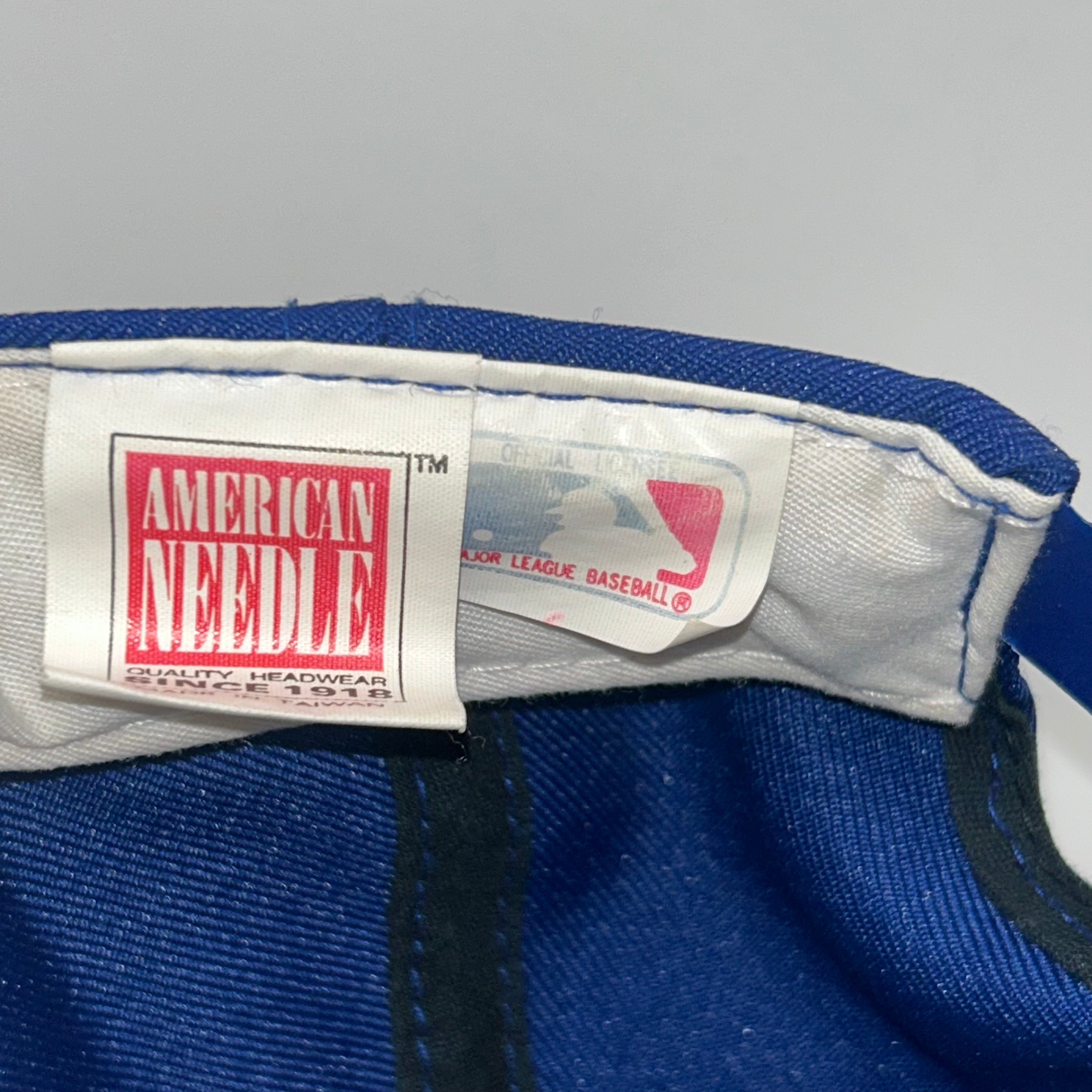 Vintage New York Mets MLB Blue American Needle Snapback Hat