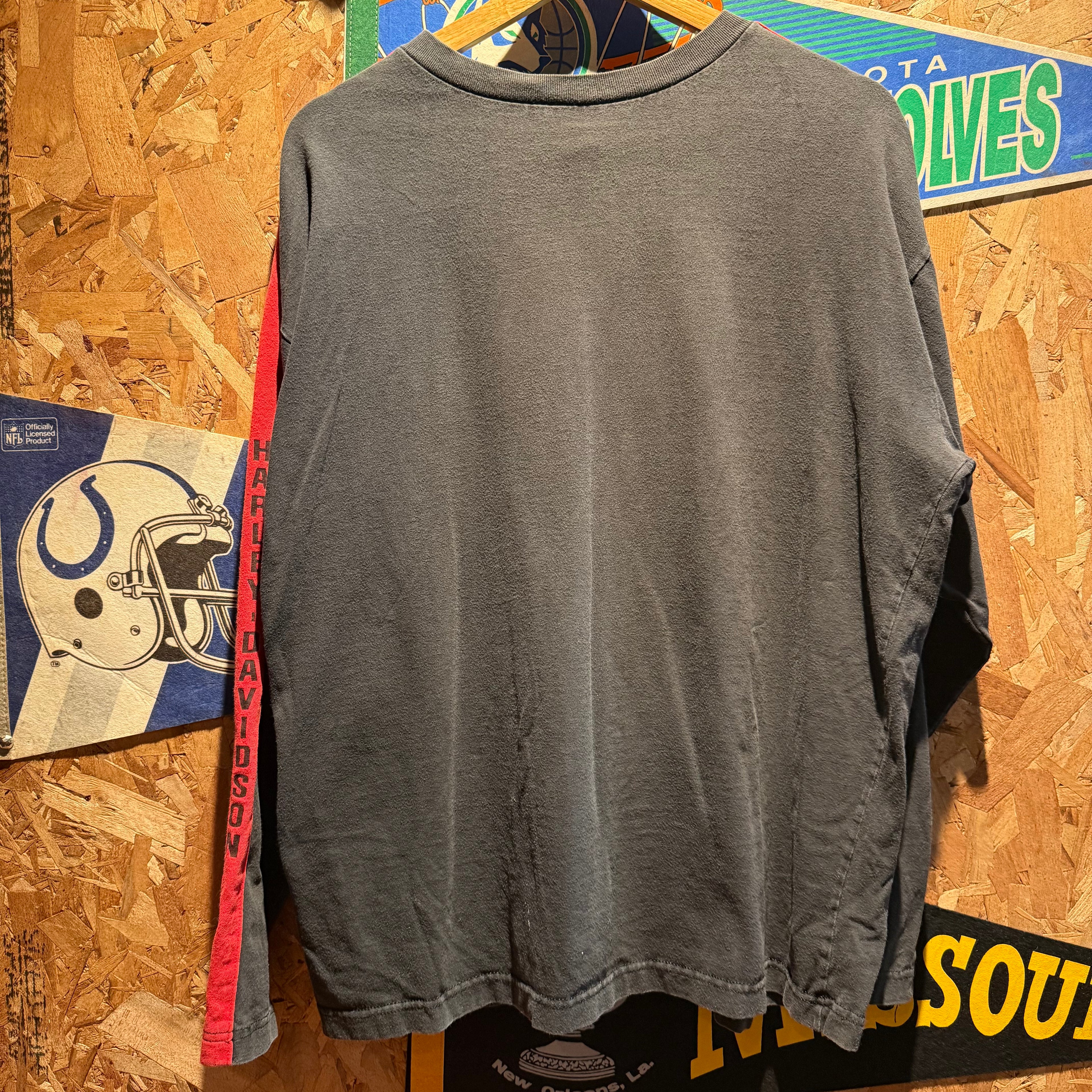 Vintage Bud's Harley-Davidson Motorcycles Long Sleeve: L