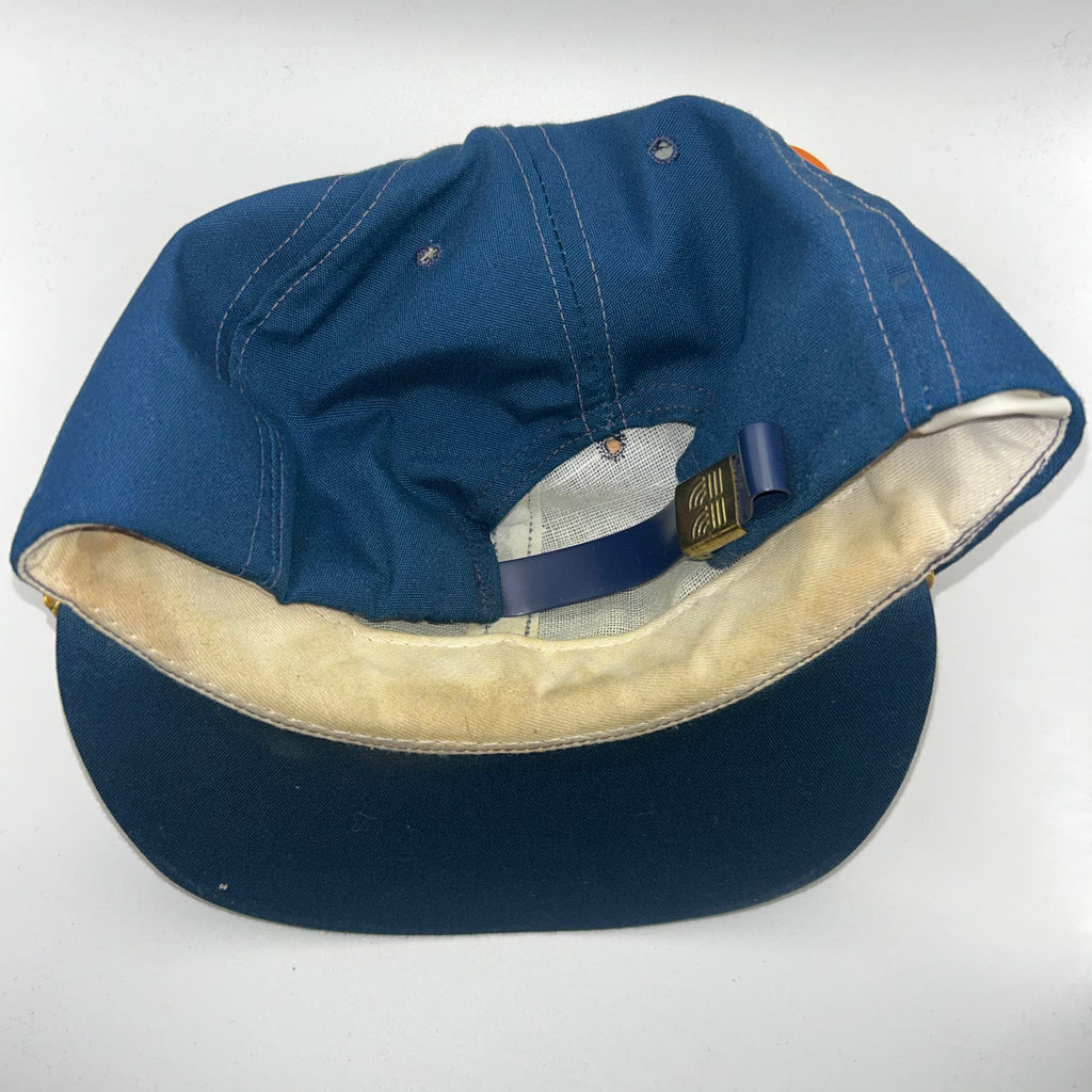 Vintage Hadi Shriner Pride Scrambled Eggs Rope Blue Patch Strapback Hat