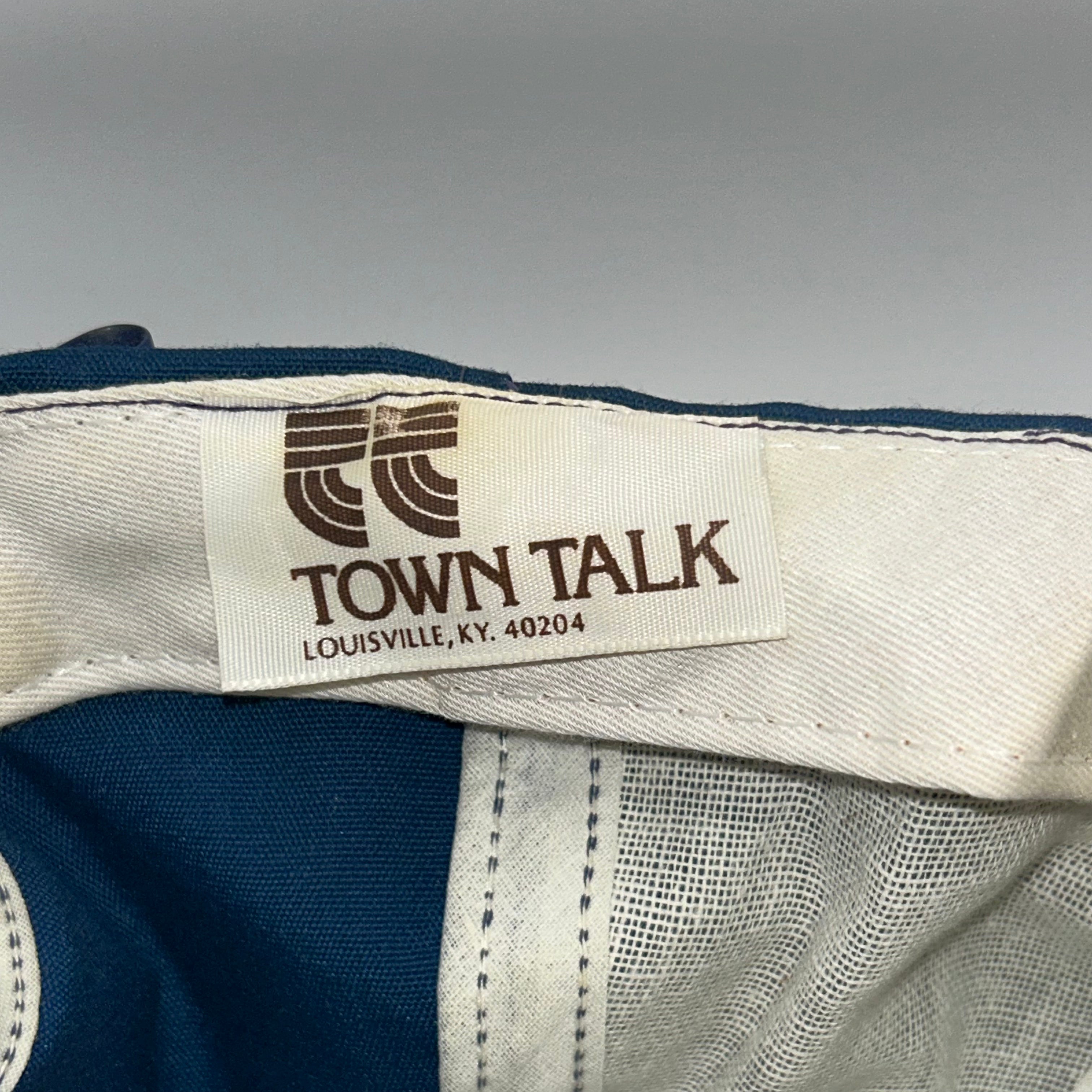 Vintage Hadi Shriner Pride Scrambled Eggs Rope Blue Patch Strapback Hat