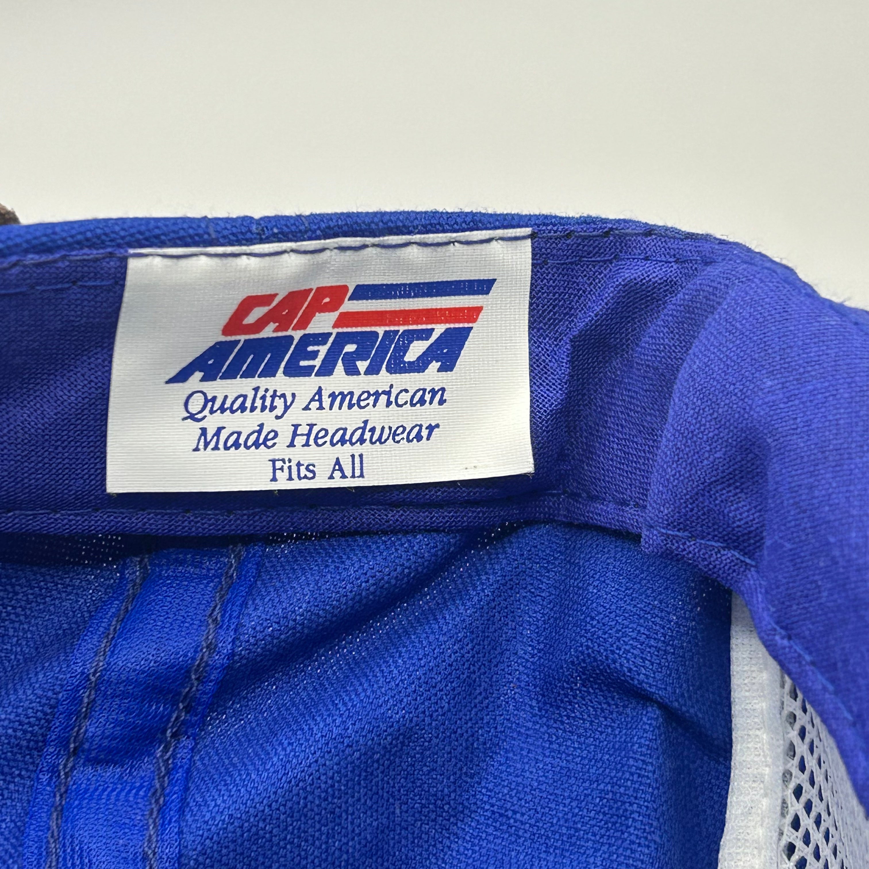 Vintage Peabody Coal Company Lynville Mine Blue Strapback Hat