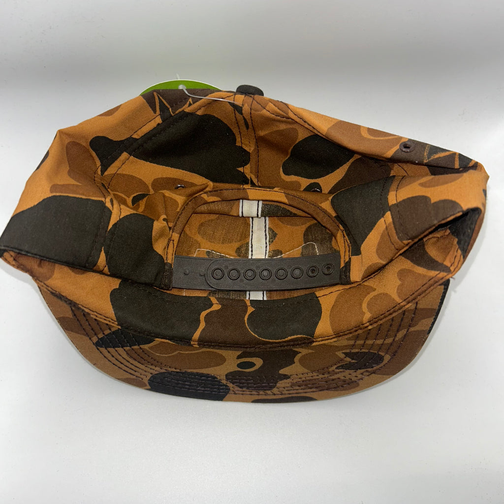 Vintage Duck Camo Farmers Bank Madisonville Kentucky K Product Trucker Patch Snapback Hat