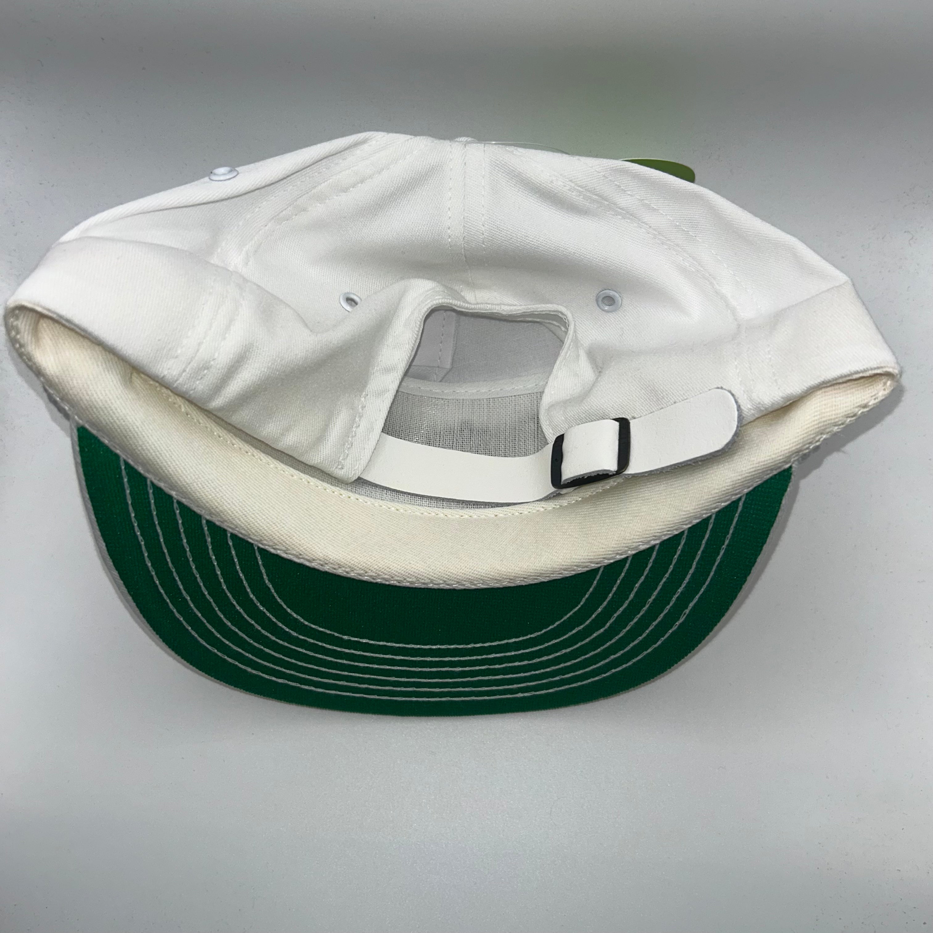 Vintage Fleetguard Equipment White Rope Strapback Hat