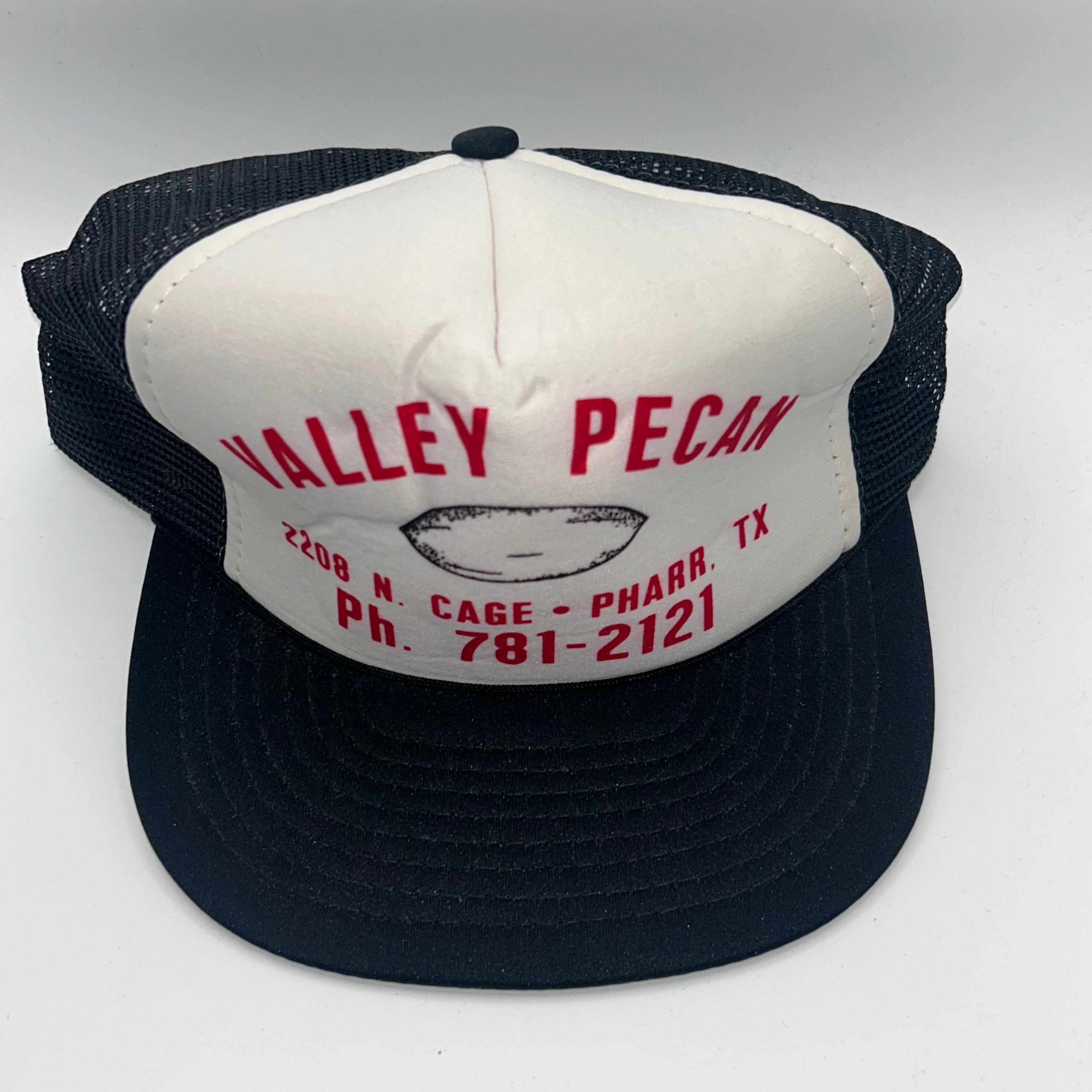 Vintage Valley Pecan Texas 80's Mesh Trucker Snapback Hat