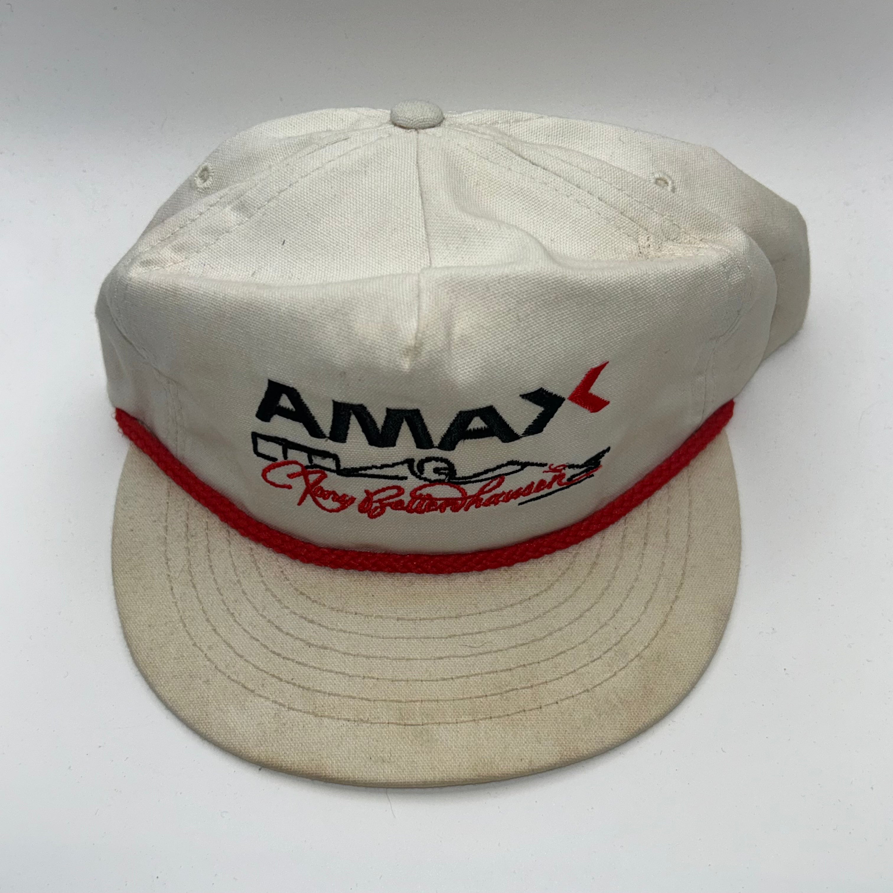 Vintage AMAX Racing Tony Bettenhausen Jr. Motrosports Rope Strapback Hat