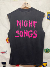 Load image into Gallery viewer, Vintage Cinderella Night Songs 80&#39;s Rock Cutoff T-Shirt: M
