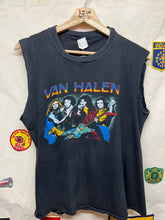 Load image into Gallery viewer, Vintage 80&#39;s Van Halen Cutoff T-Shirt: M
