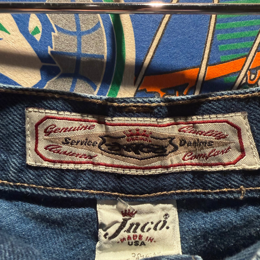 Vintage JNCO Denim Jean Shorts: 32"