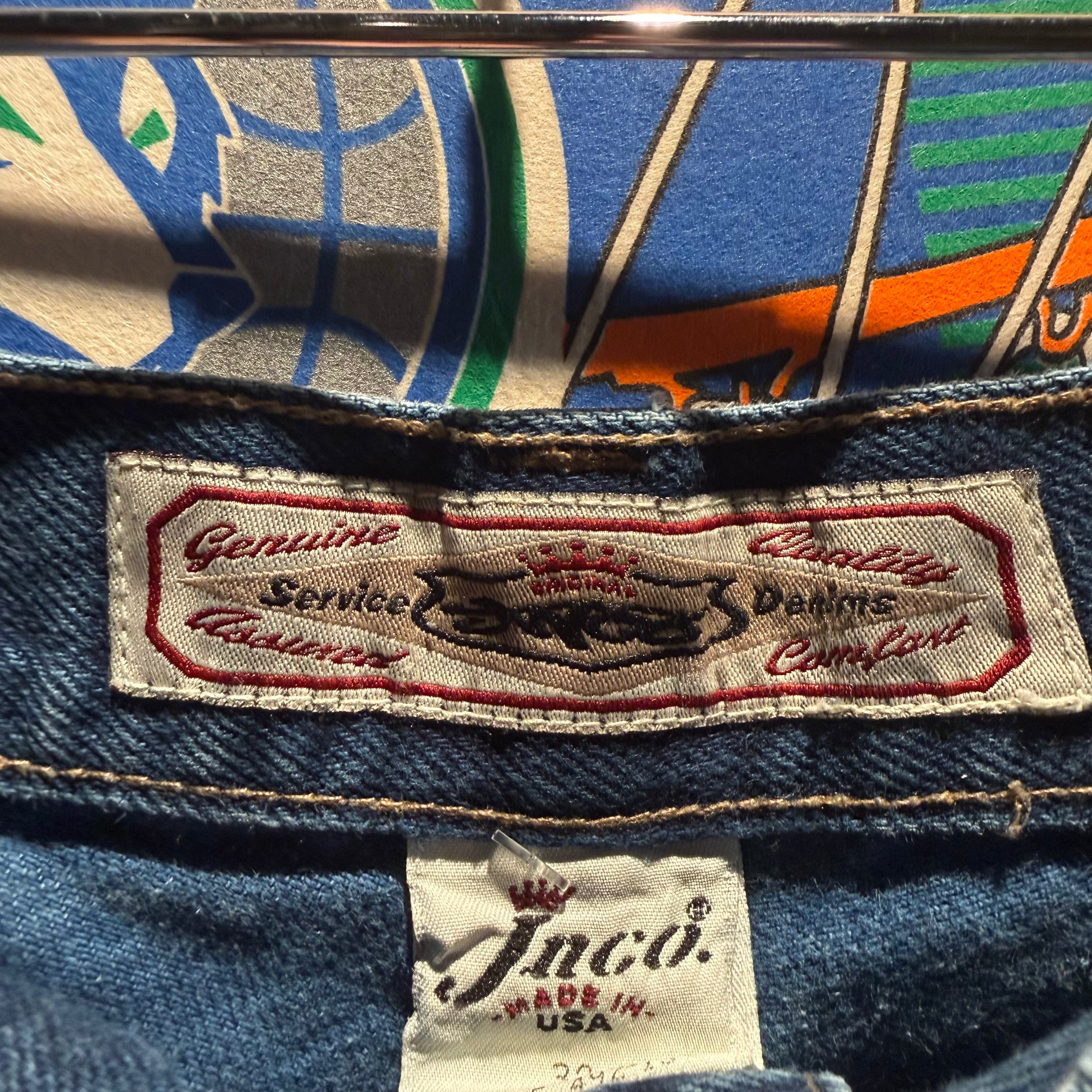 Vintage JNCO Denim Jean Shorts: 32"