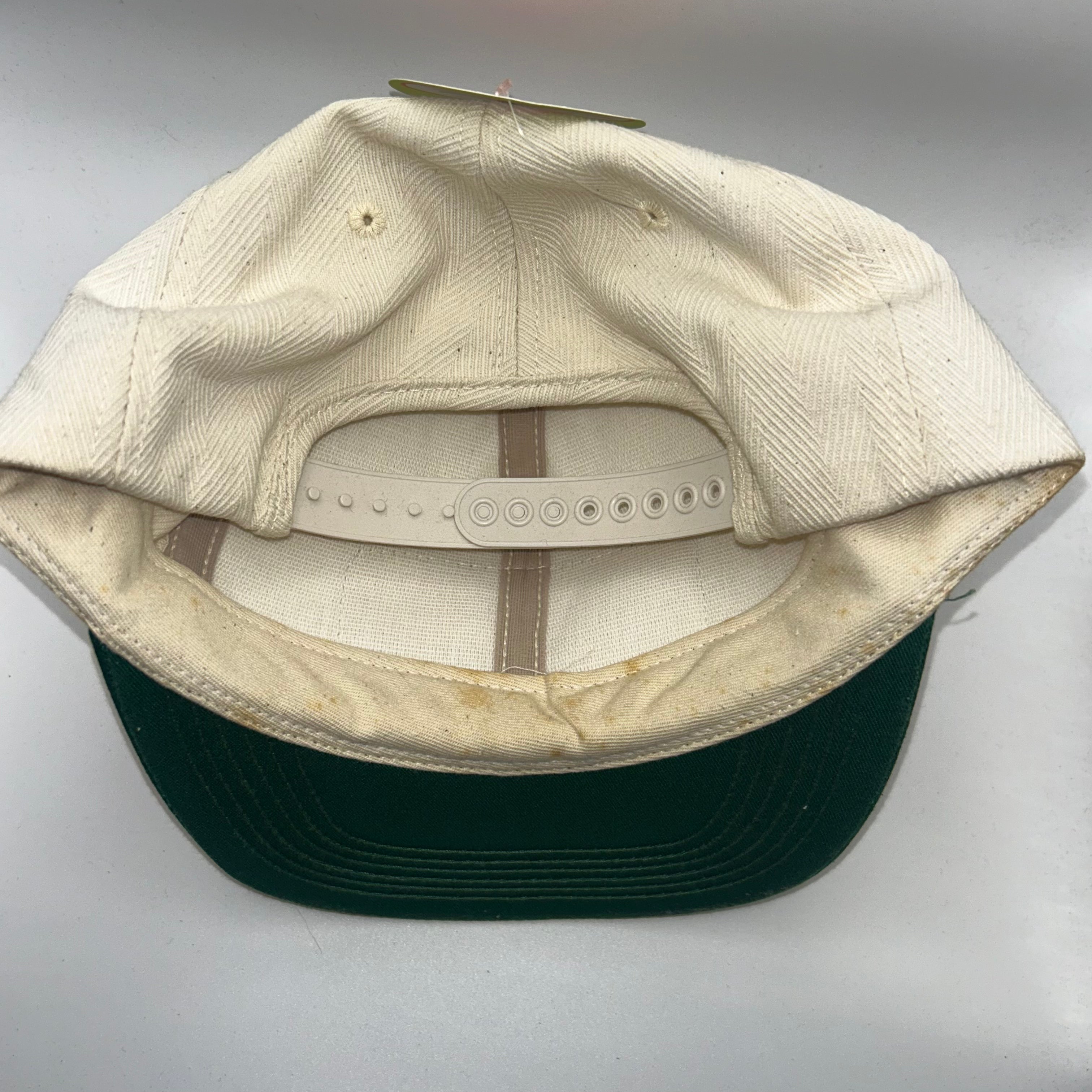 Vintage Banterra Bank Patch Snapback Hat