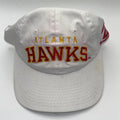 Vintage Atlanta Hawks NBA Starter White Snapback Hat