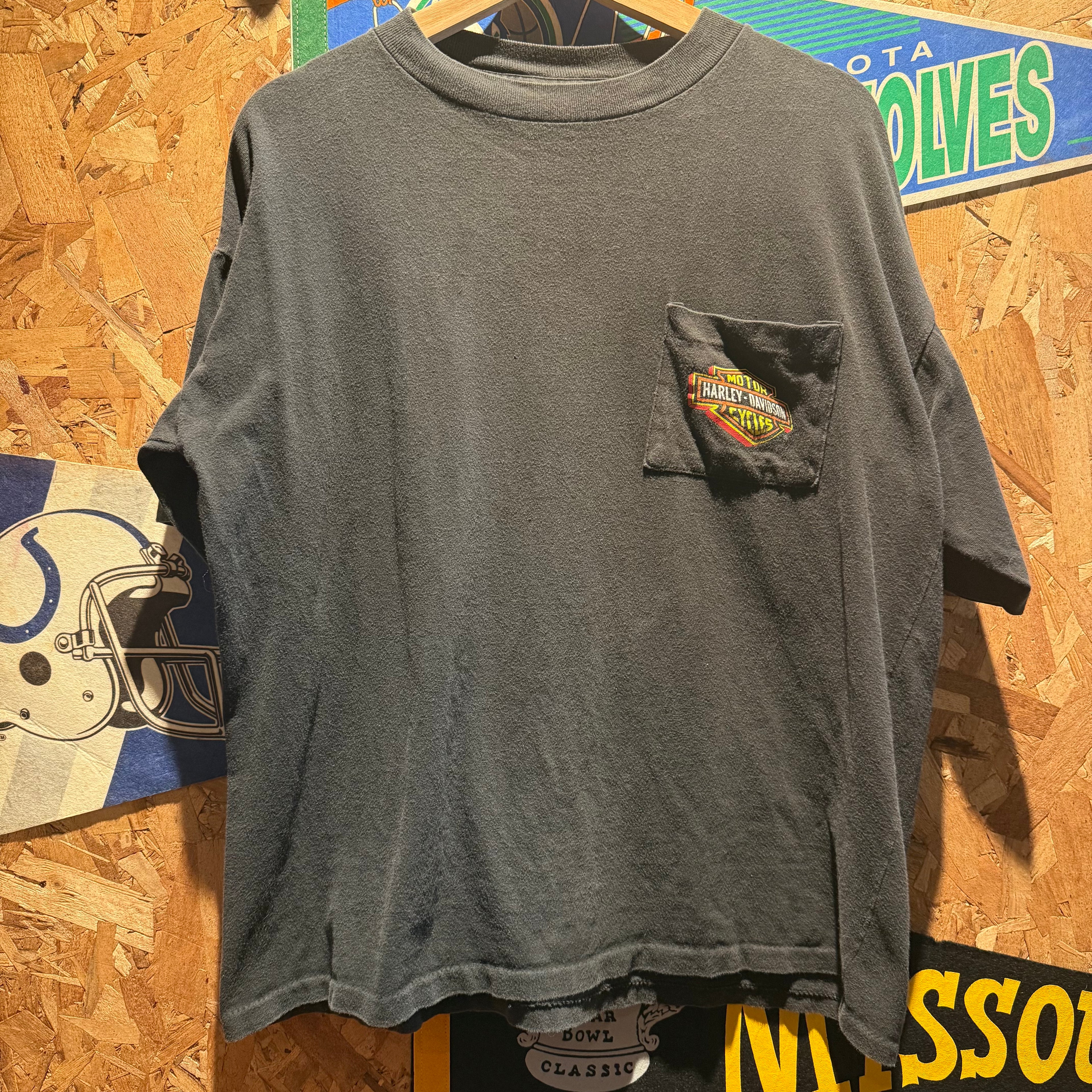 Vintage Harley Davidson Motorcycles Funwear T-Shirt: L