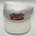 Vintage Darrel Waltrip NASCAR Racing White Rope Snapback Hat