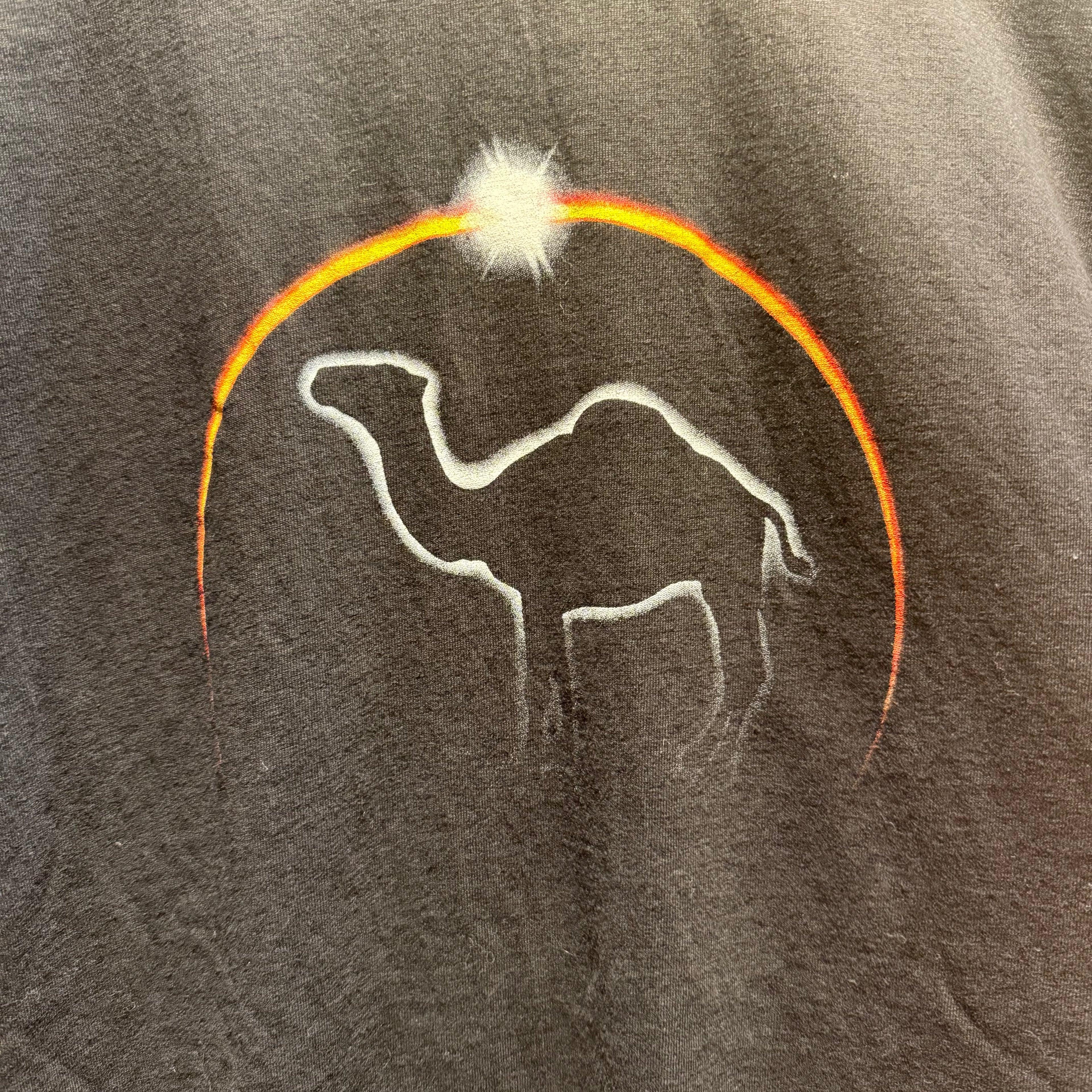 Vintage Joe Camal Cigarettes Eclipse Graphic T-Shirt: XL