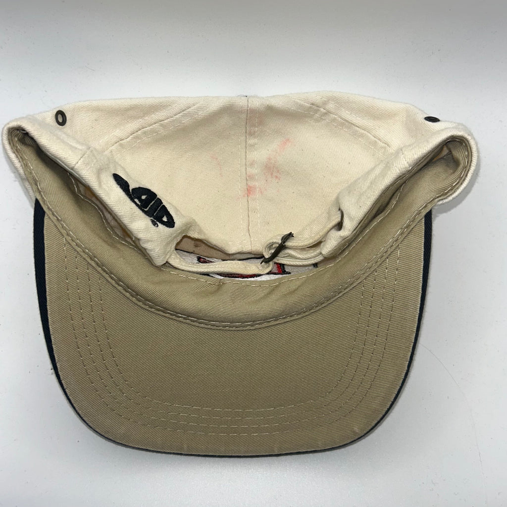 Vintage Kansas City Cheifs NFL AJD KC Canvas Strapback Hat