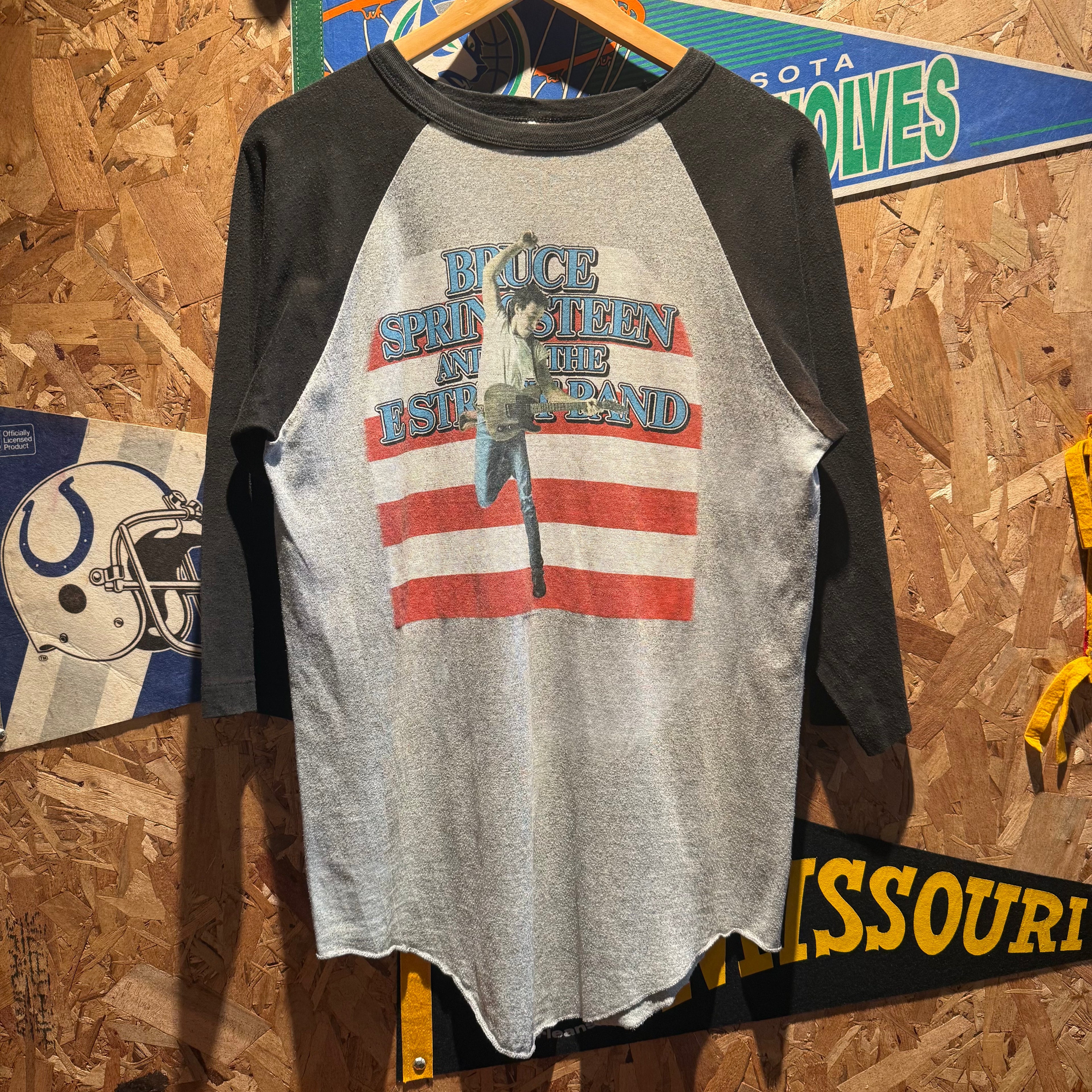 Vintage 1984 Bruce Springsteen & The E Street Band 84-85 Tour T-Shirt: XL