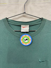 Load image into Gallery viewer, Vintage 90&#39;s Nike Sage Tonal Swoosh T-Shirt: L
