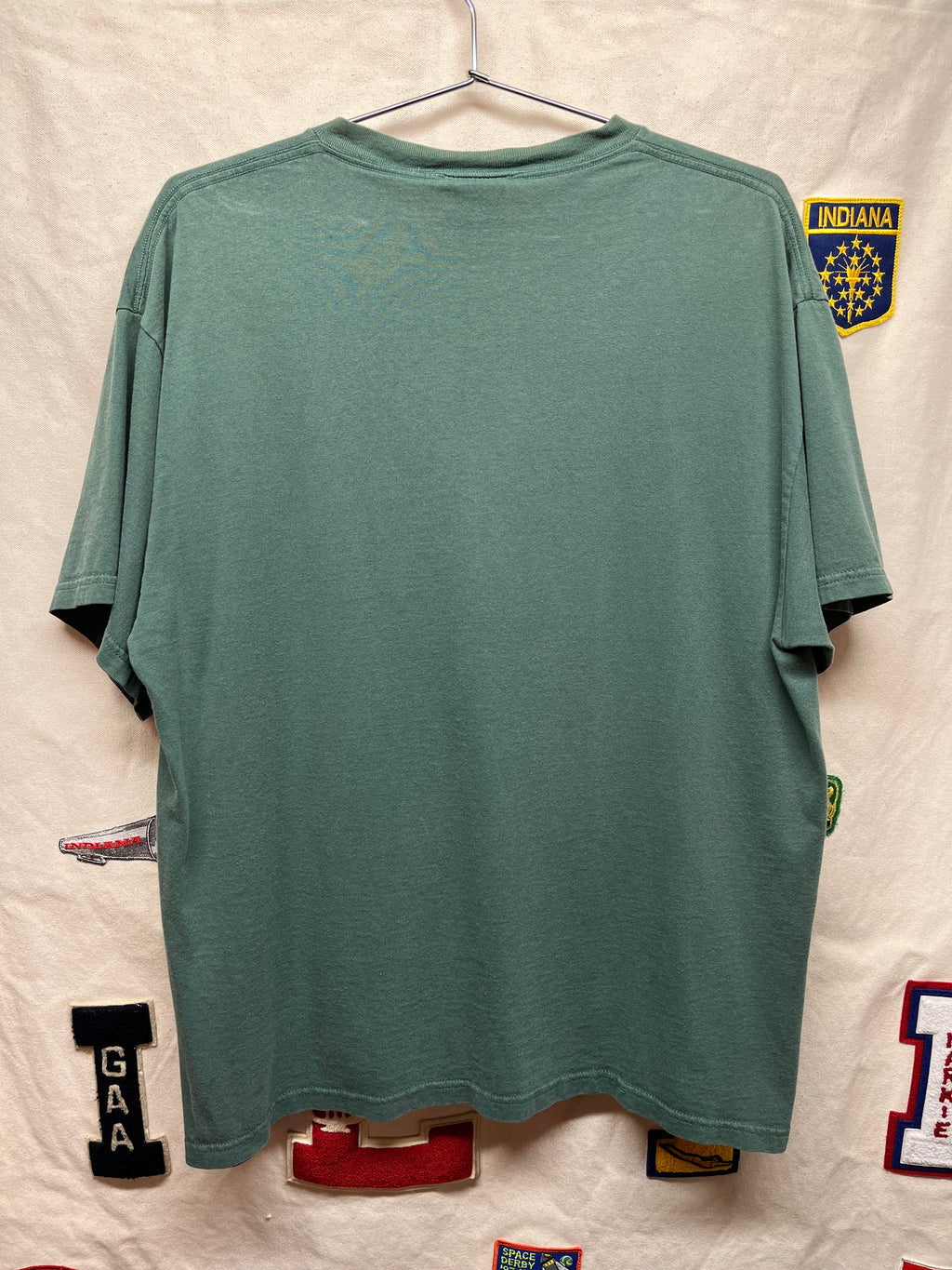 Vintage 90's Nike Sage Tonal Swoosh T-Shirt: L