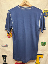 Load image into Gallery viewer, Vintage Evansville Gradient Print Champion Blue Bar T-Shirt: M
