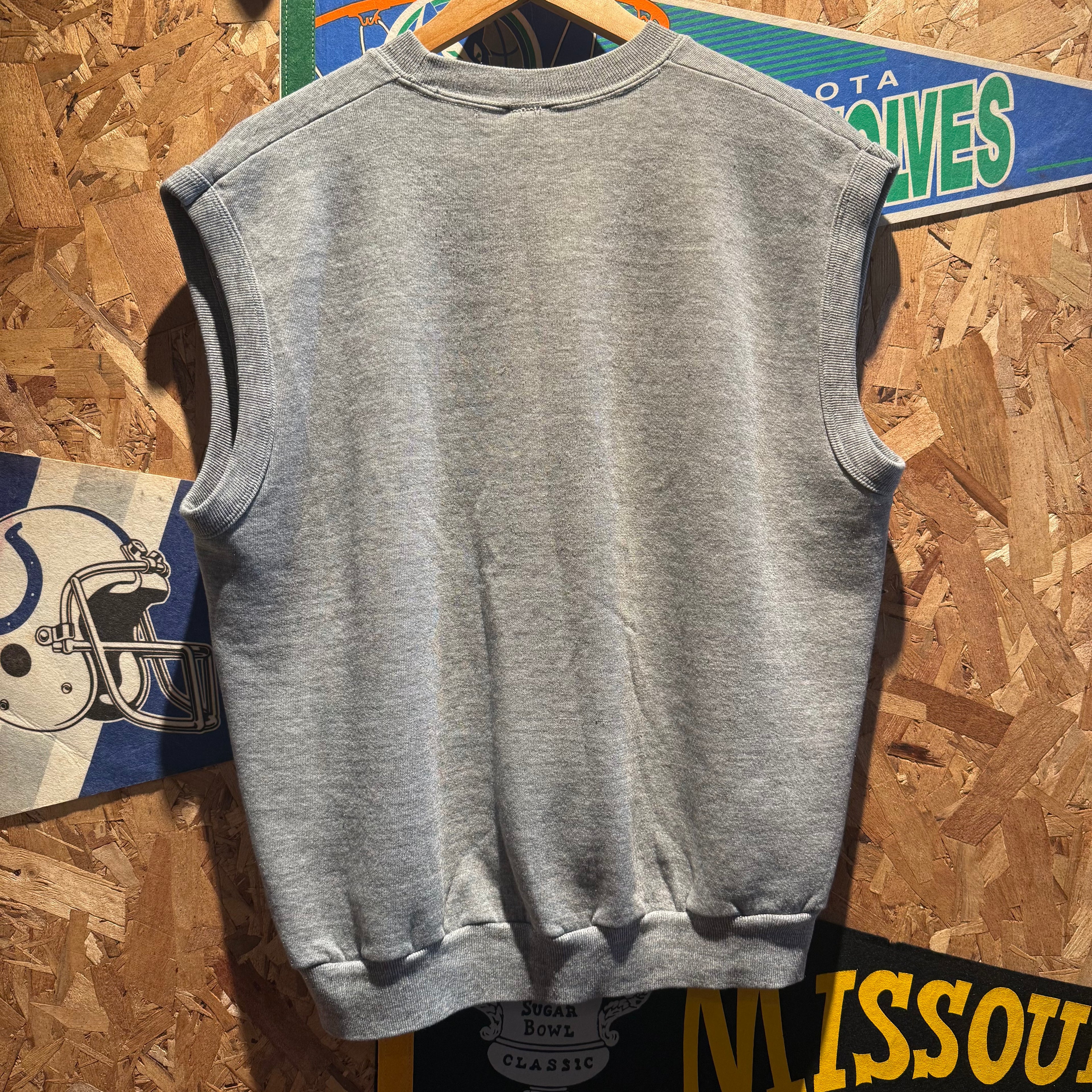 Vintage Purdue University Boilermakers Sportswear Sweater Vest: XL