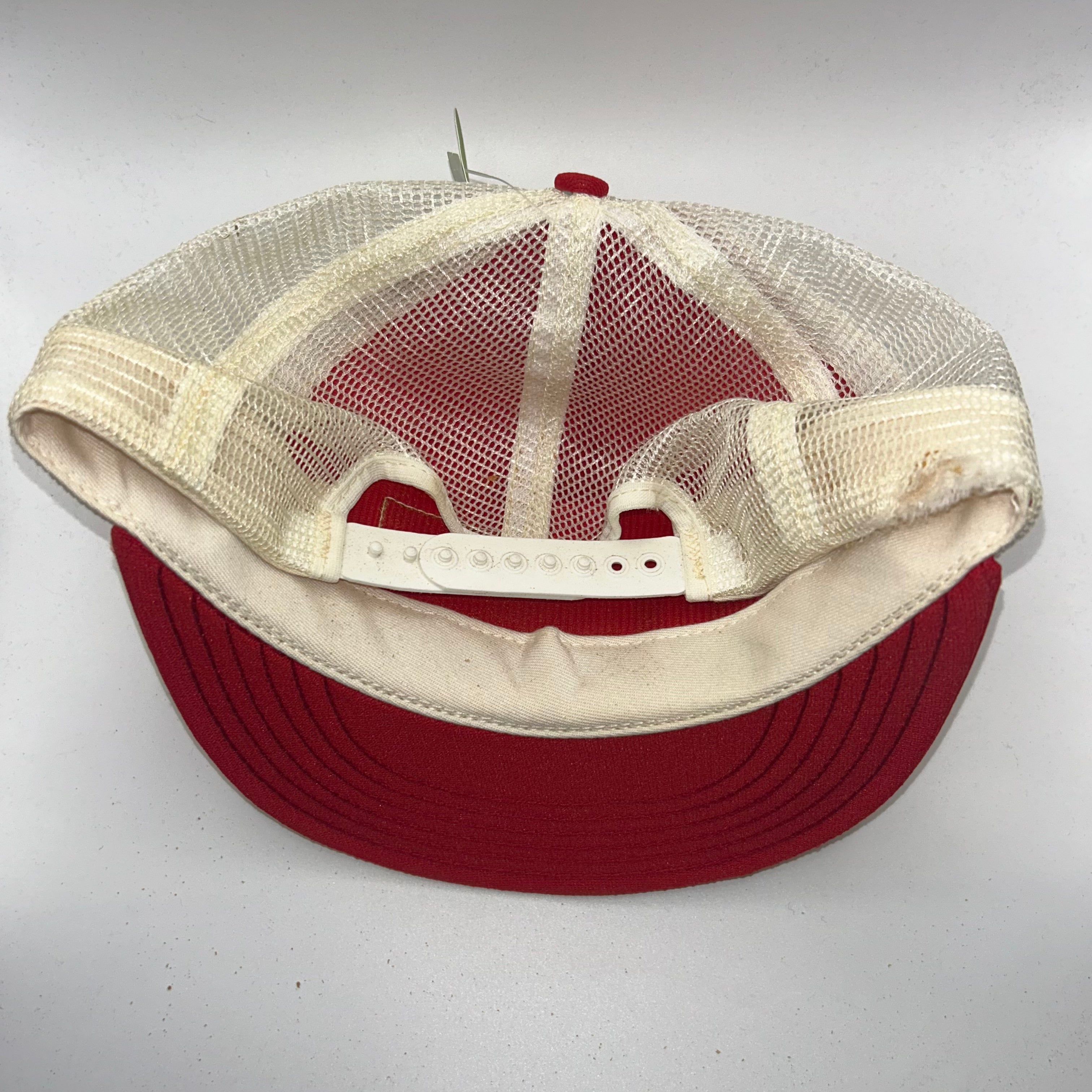 Vintage Ford Trucks #1 Patch Trucker Mesh Red Snapback Hat