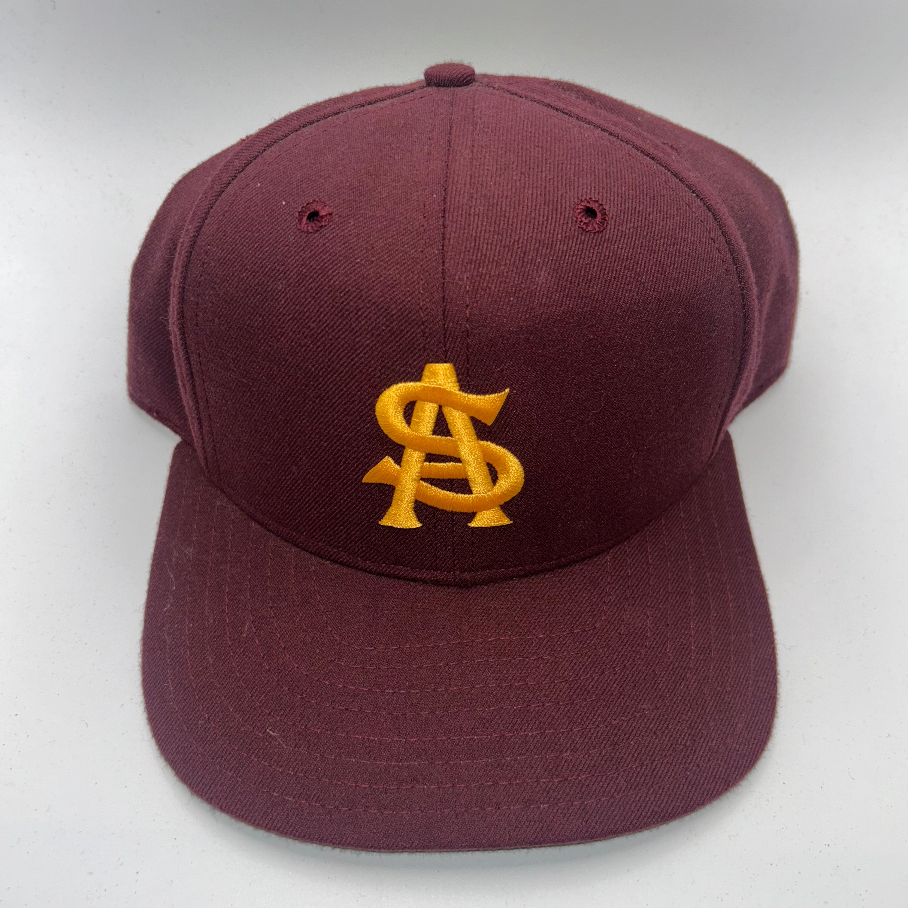 Vintage ASU Arizona State University 80's New Era Fitted Hat: 7 3/8