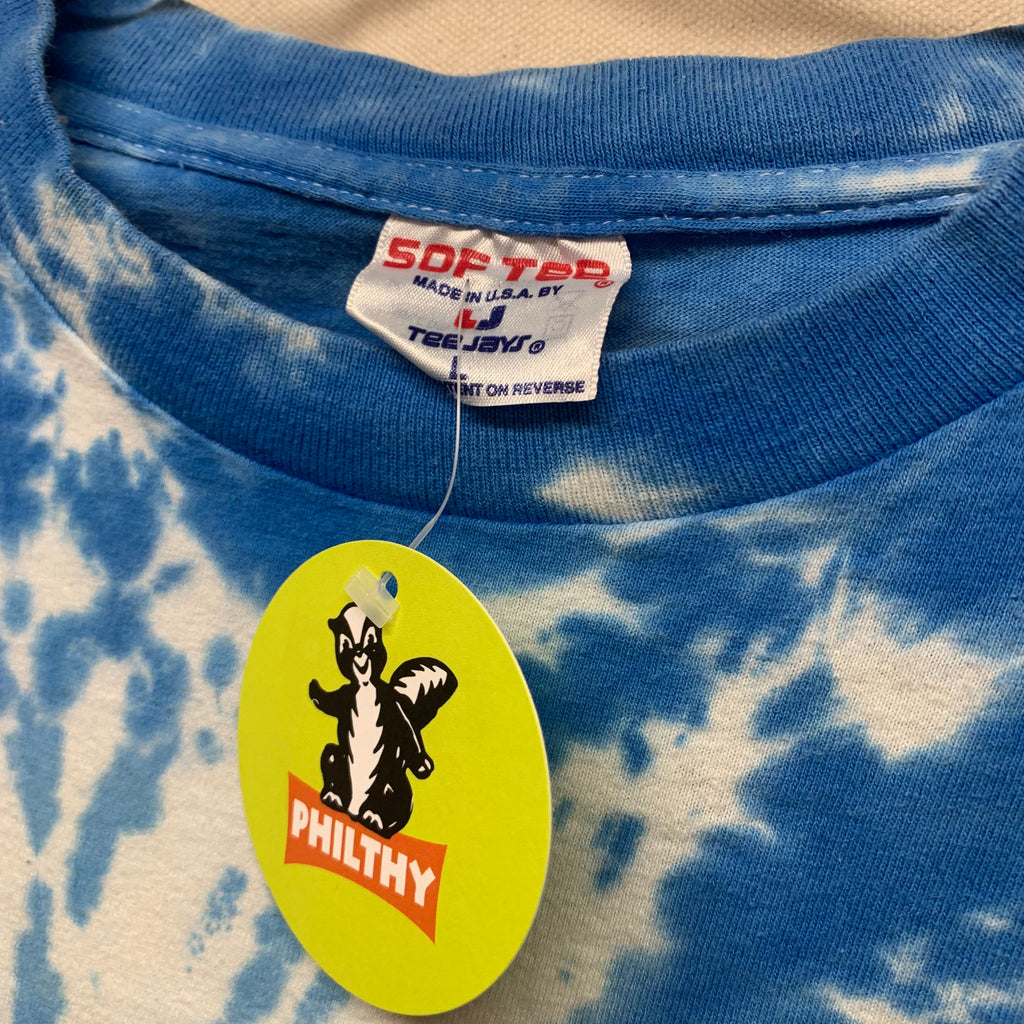 Vtg Bill and Ted's Bogus Journey Wyld Stallyns Tie Dye Movie Promo T-Shirt: Large