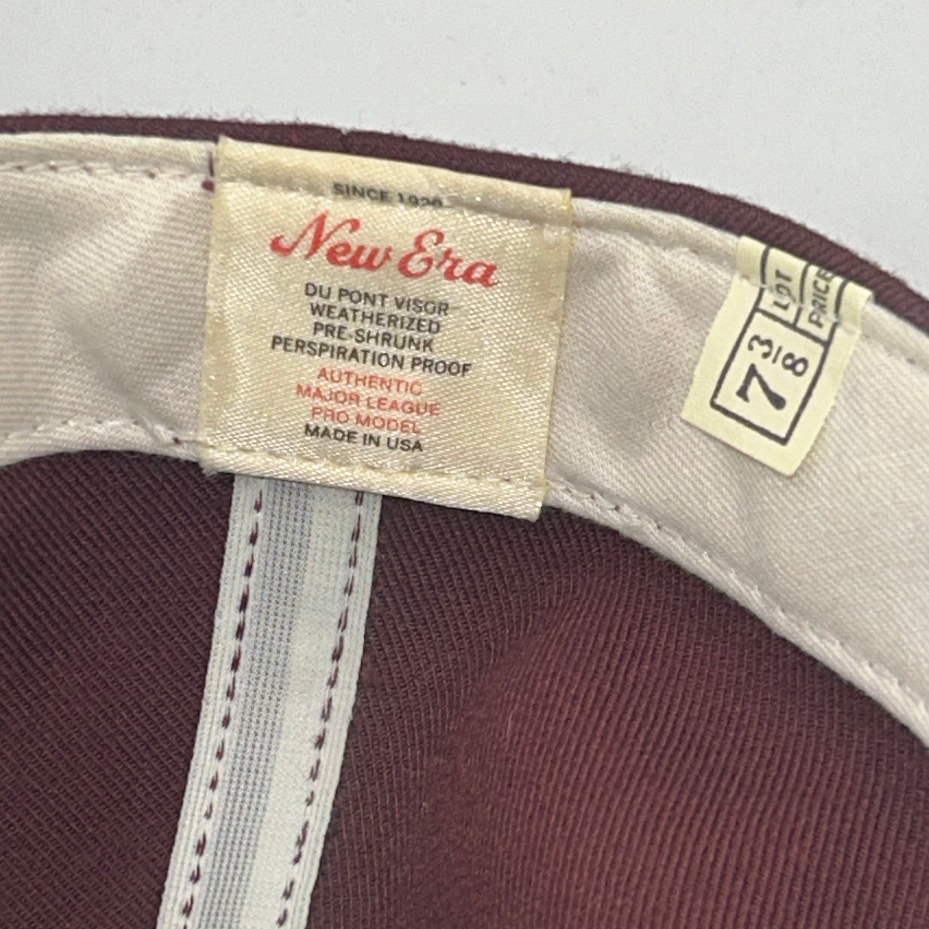 Vintage ASU Arizona State University 80's New Era Fitted Hat: 7 3/8