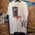 Vintage Indiana University IU Hoosiers Basketball Graphic T-Shirt: L