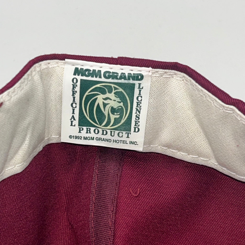 Vintage MGM Grand Las Vegas Maroon NWT Snapback Hat