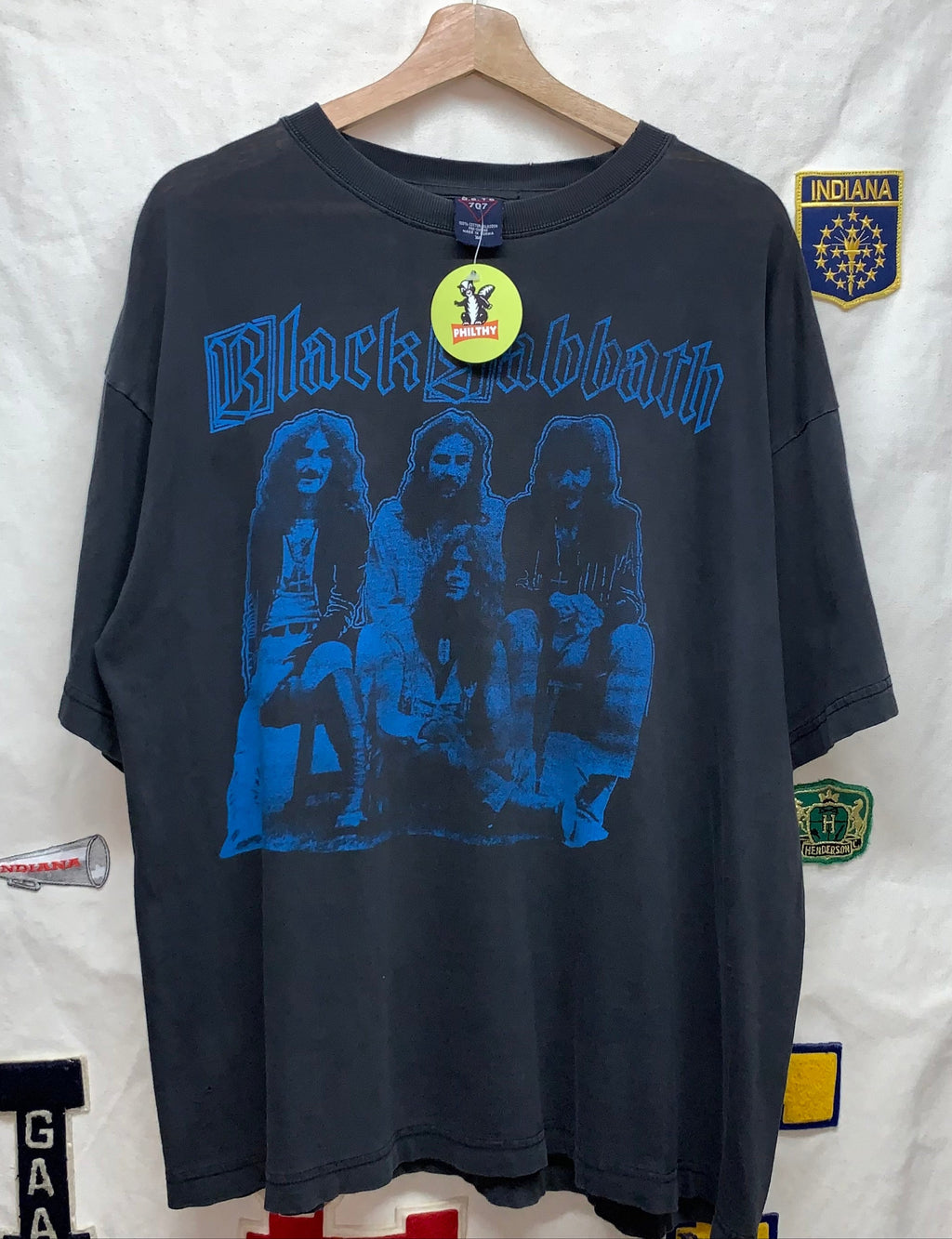 Vintage Black Sabbath 666 Ozzy U.S. T's 707 Band T-Shirt: XL
