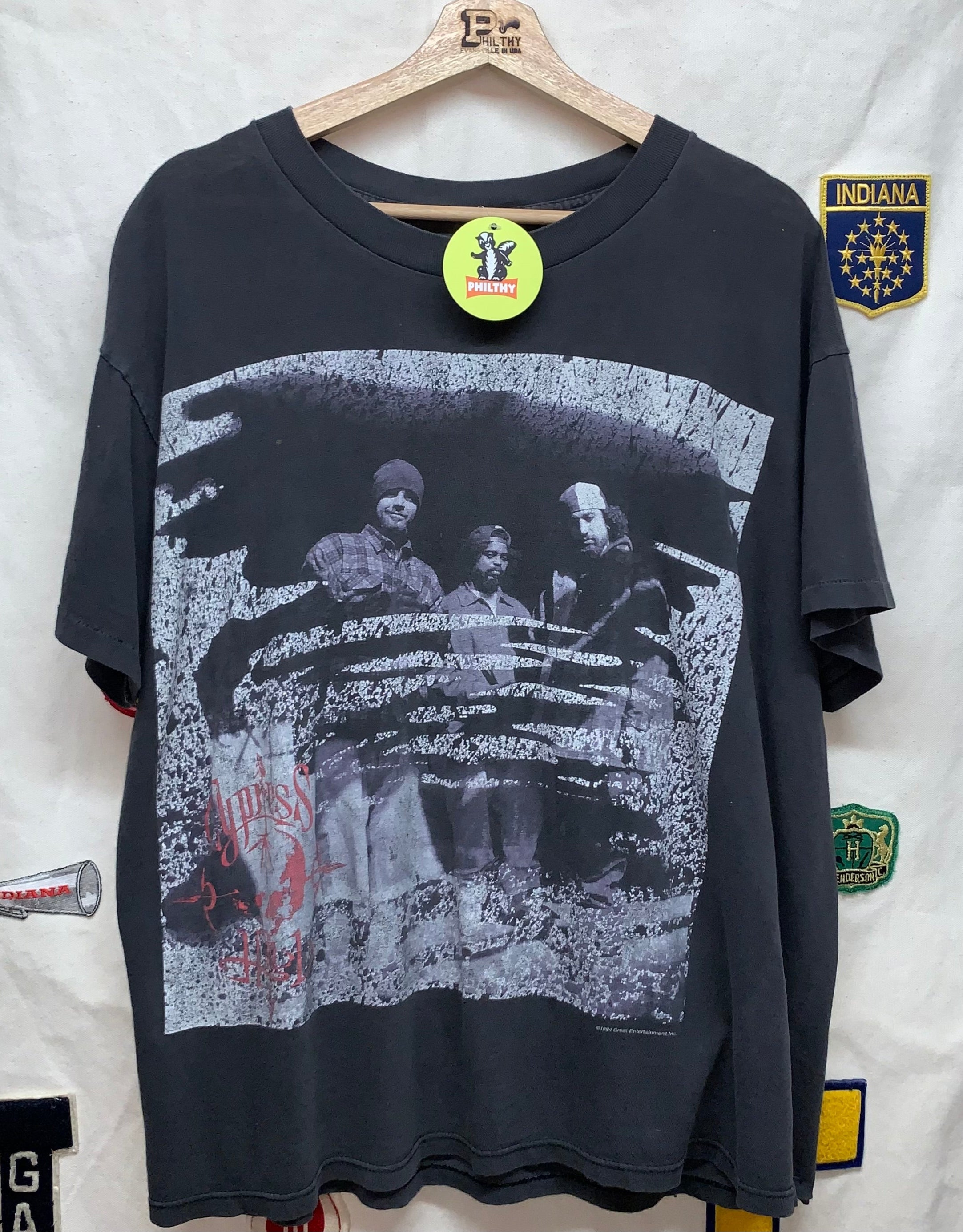 Vintage 1994 Cypress Hill Rap T-Shirt: XL