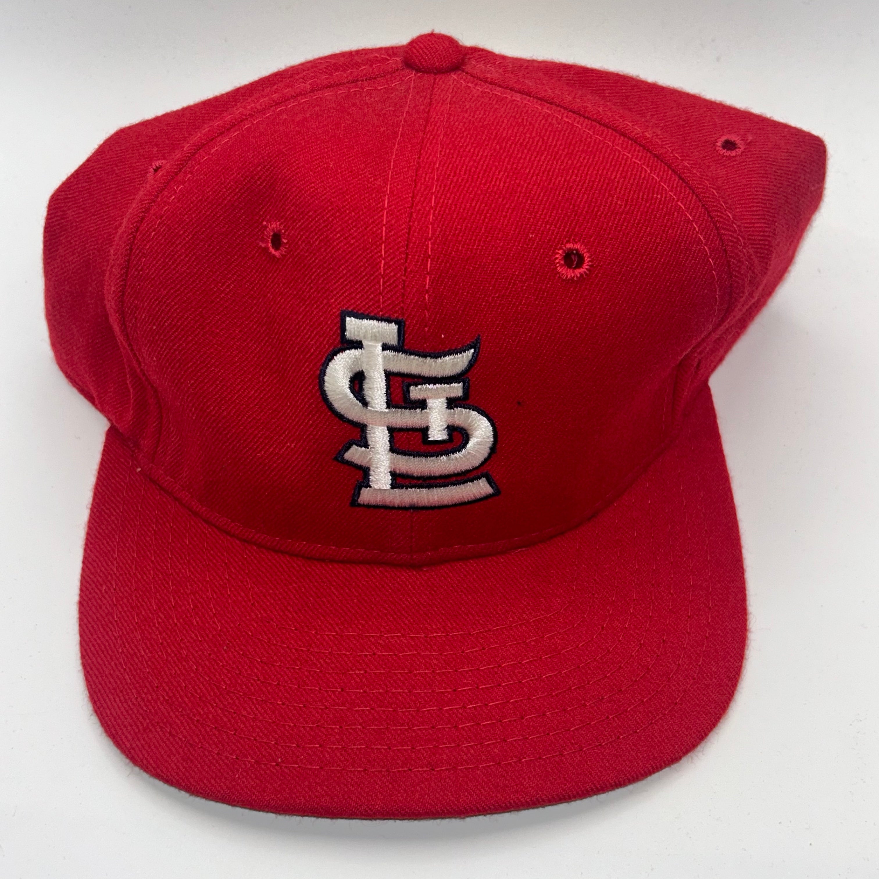 Vintag St.Louis Cardinals MLB STL Fitted Wool Red Sports Specialties Hat: 7 3/8