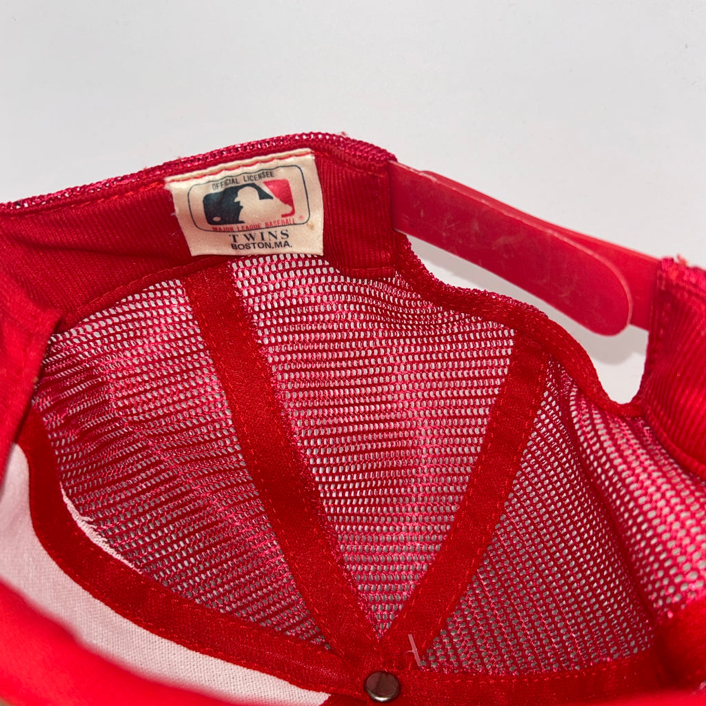 Vintage St.Louis Cardinals MLB STL Trucker Mesh Red Snapback Hat