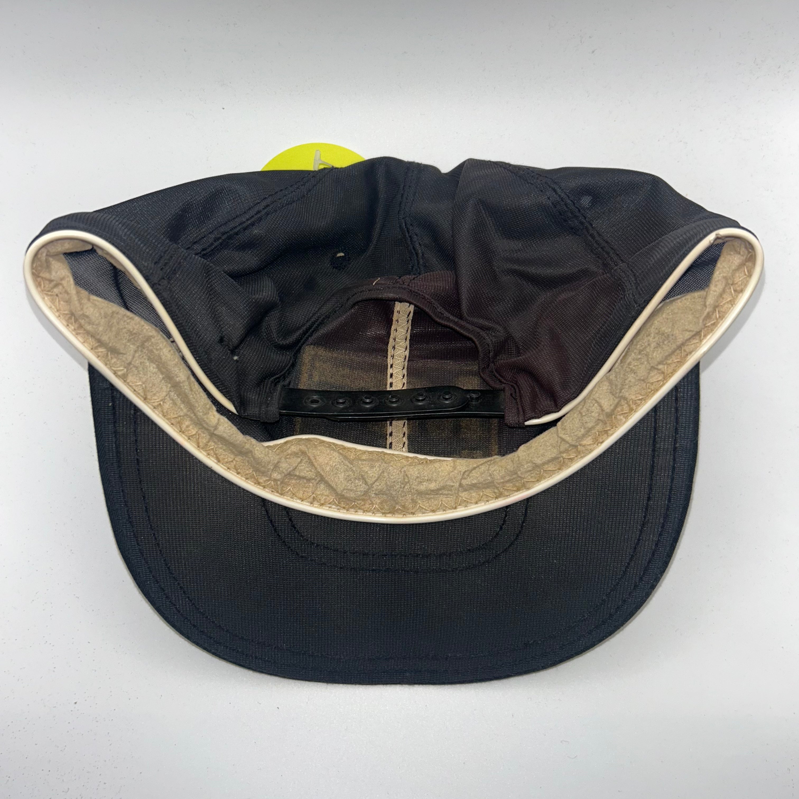 Vintage Massey Ferguson MF Patch Black Mesh Snapback Hat