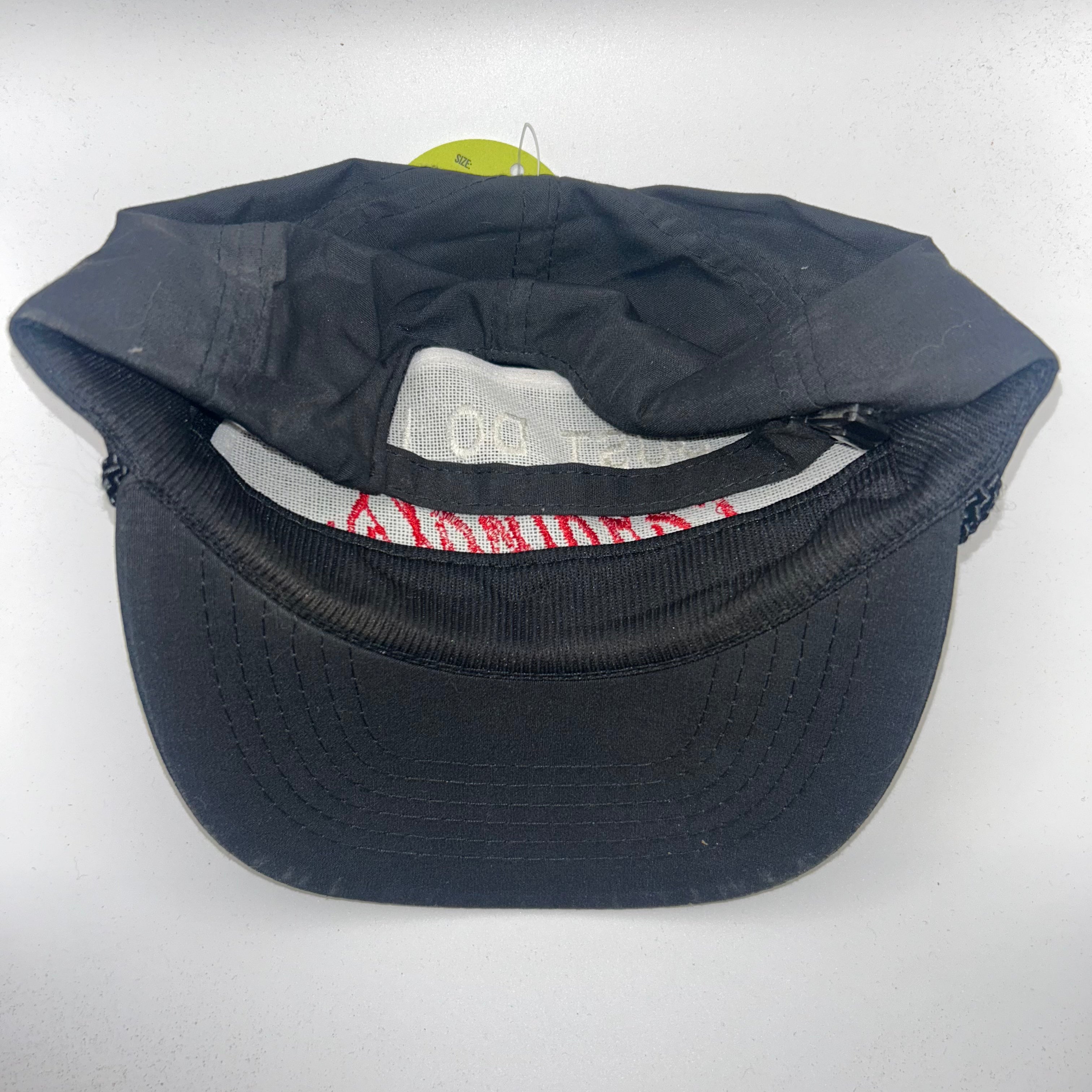 Vintage Louisville Cardinals Just Do It Black Rope Zipback Hat