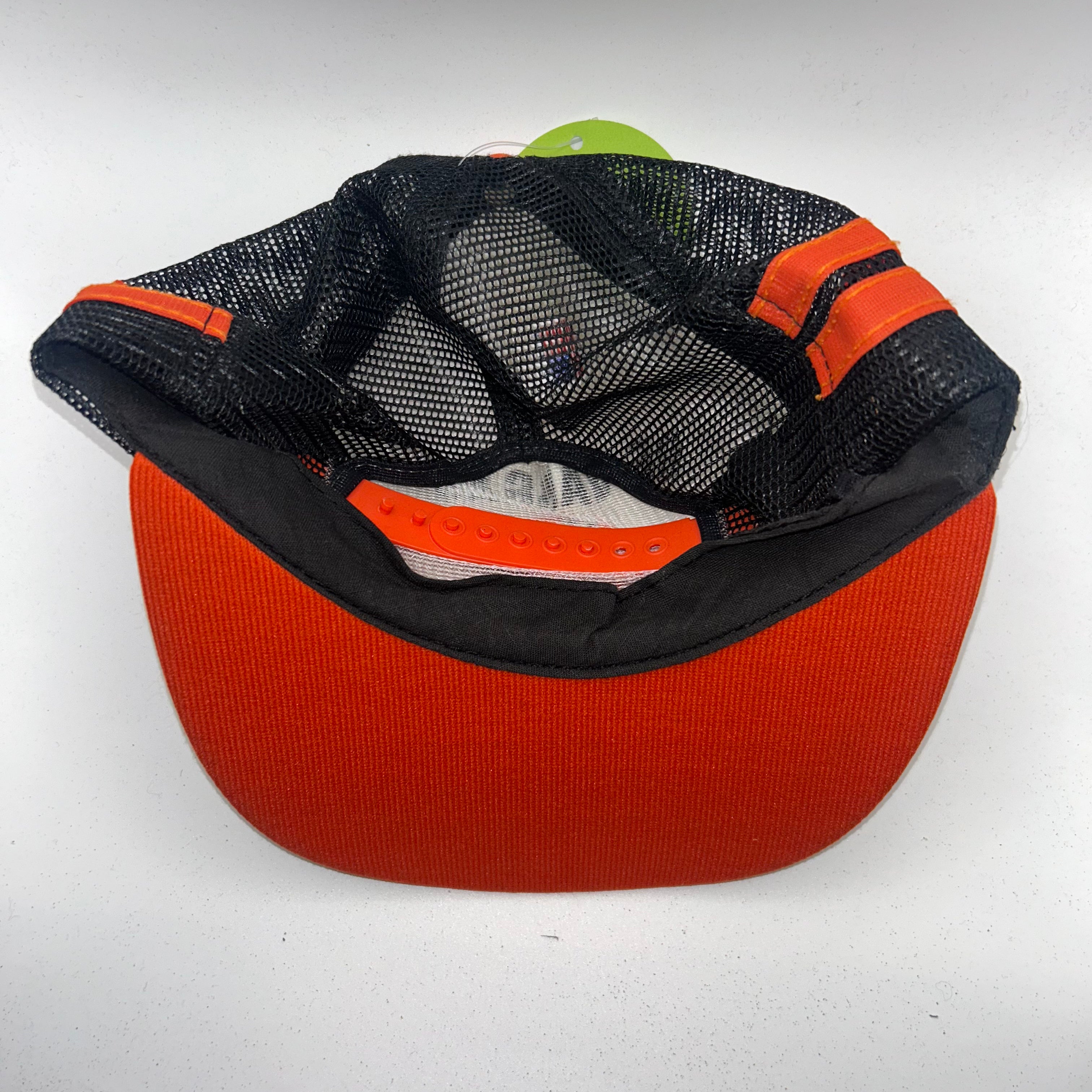 Vintage De Vargas Conquerors Stripe Mesh Trucker Snapback Hat