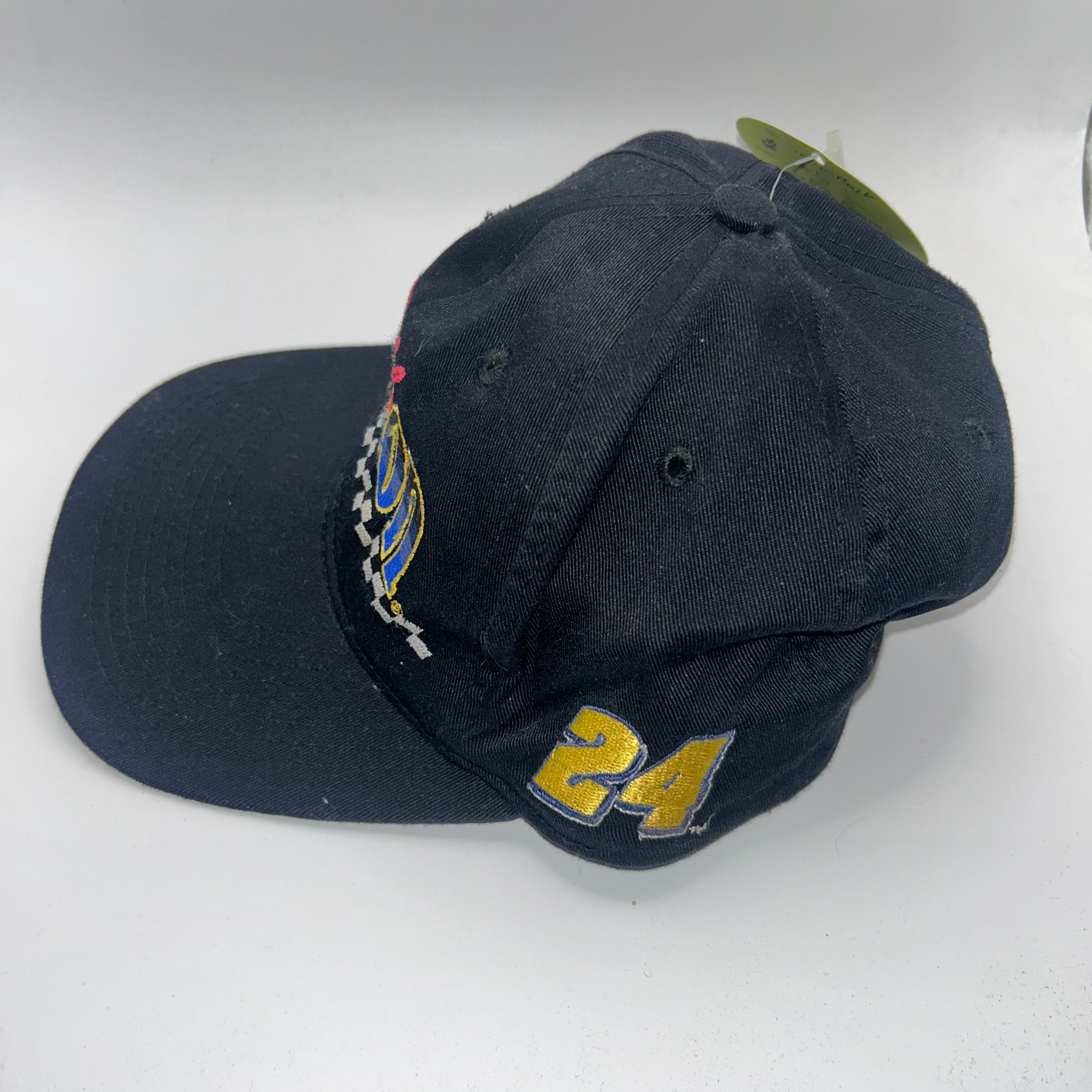 Vintage Jeff Gordon 24 NASCAR Racing Black Snapback Hat